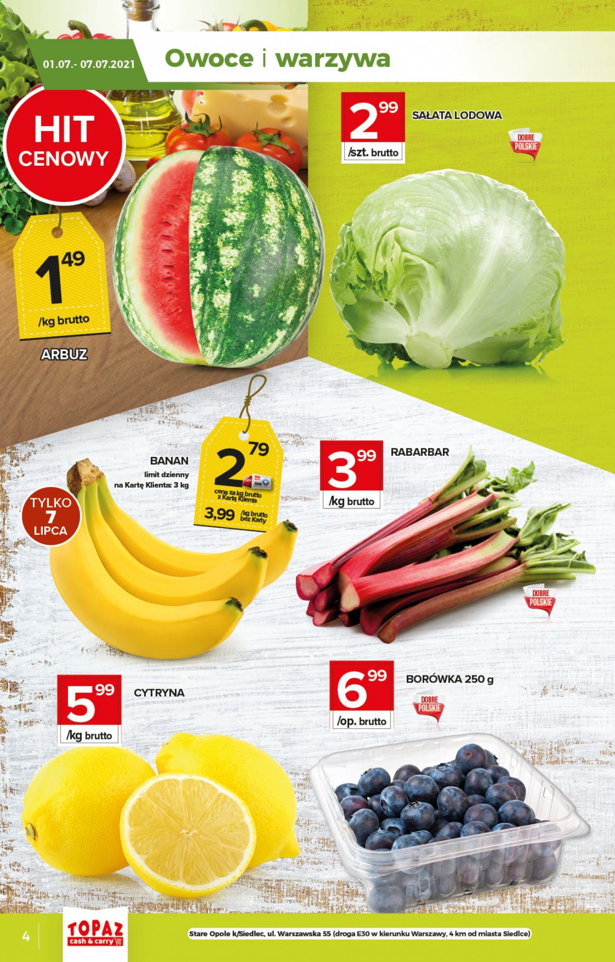 Leták Topaz Cash&Carry - 1.7.2021 - 7.7.2021. Strana 4