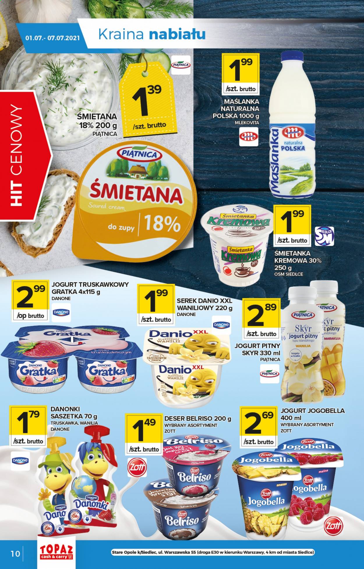 Leták Topaz Cash&Carry - 1.7.2021 - 7.7.2021. Strana 10