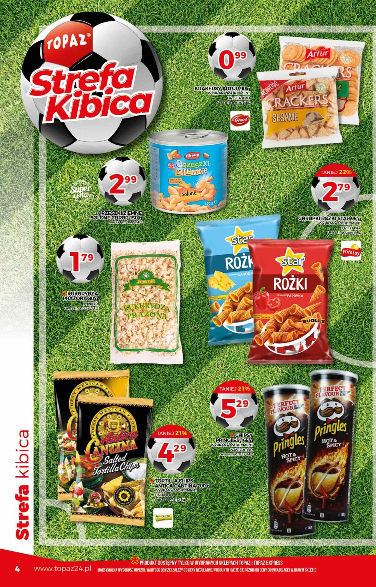 Gazetka Topaz - 1.07.2021 - 7.07.2021. Strona 4