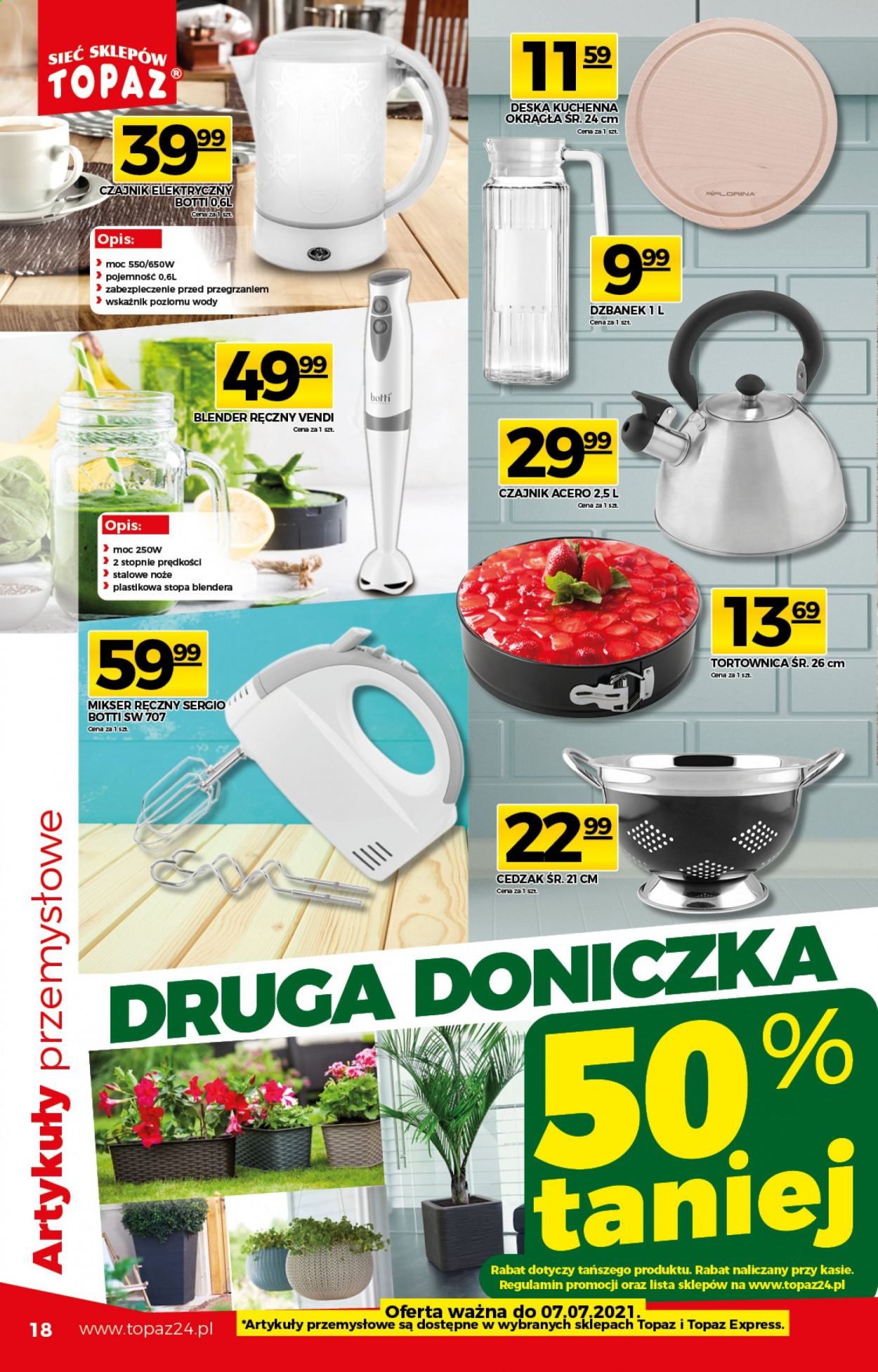 Gazetka Topaz - 1.07.2021 - 7.07.2021. Strona 18
