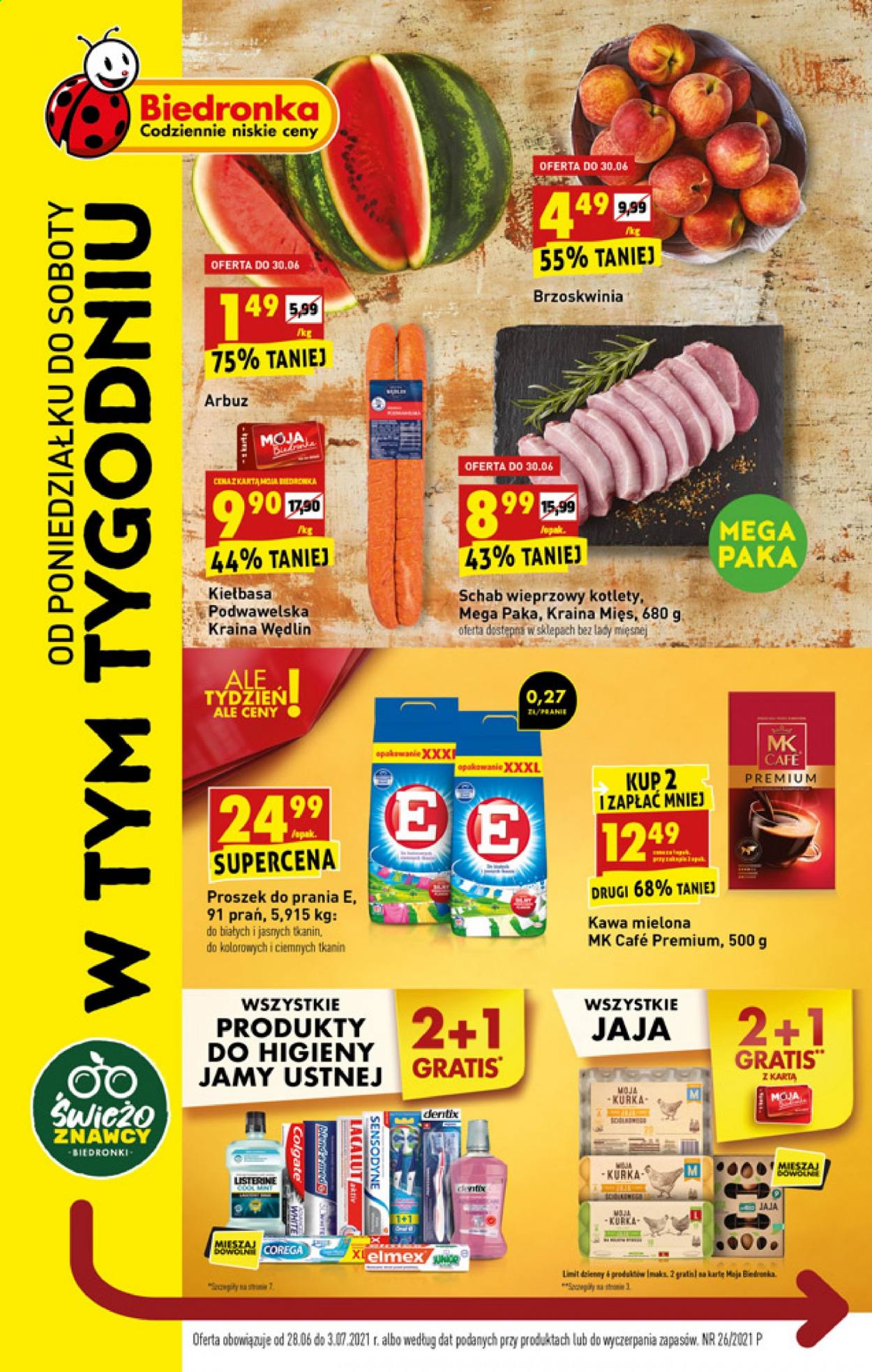 Gazetka Biedronka - 28.06.2021 - 3.07.2021. Strona 1
