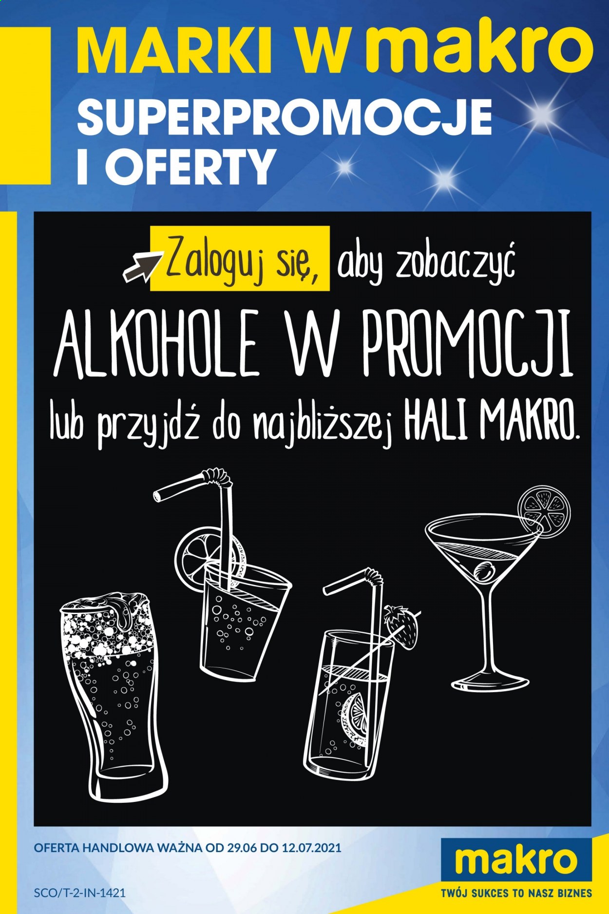 Gazetka Makro - 29.06.2021 - 12.07.2021. Strona 1