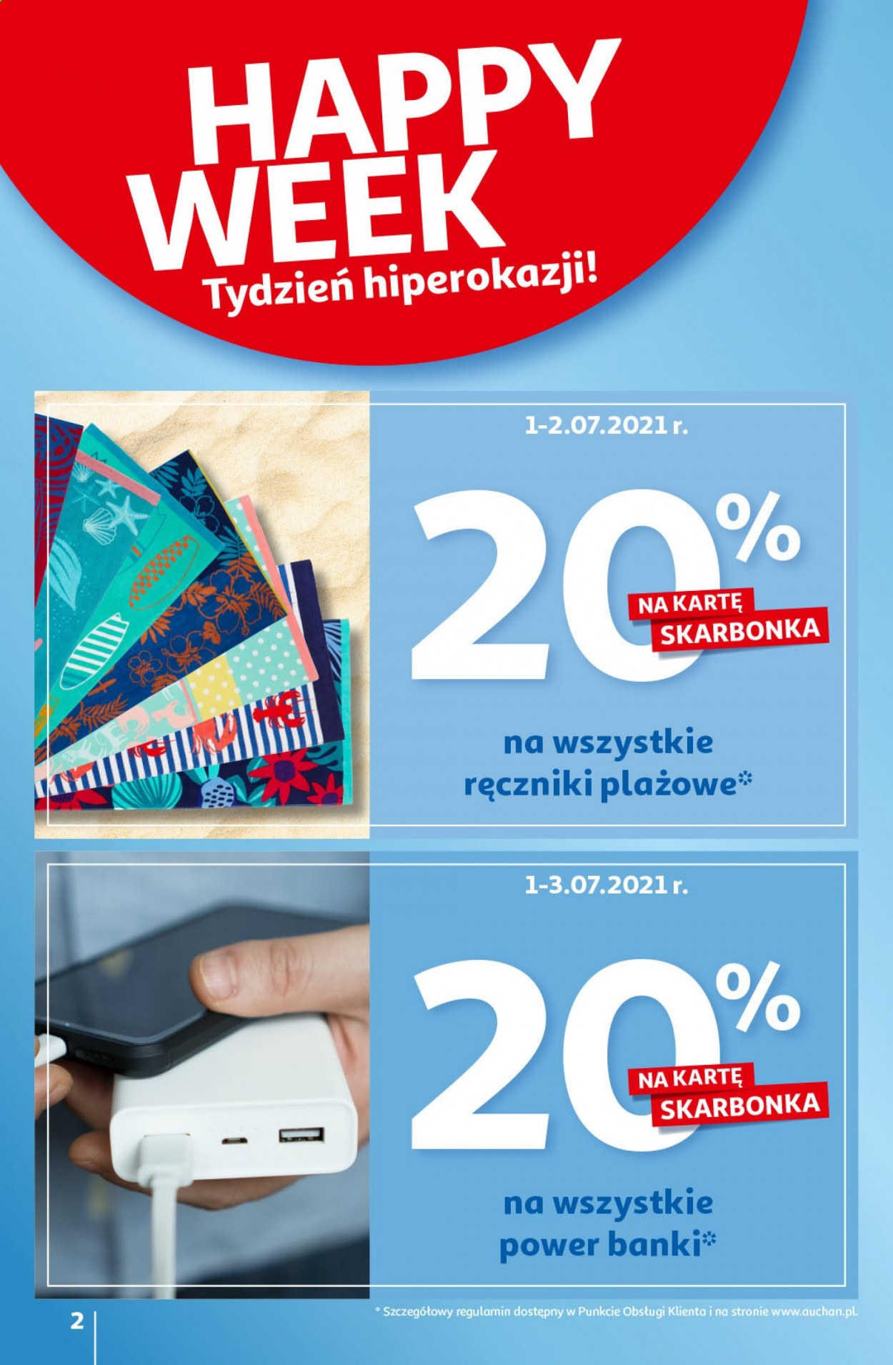 Gazetka Auchan - 1.07.2021 - 7.07.2021. Strona 2