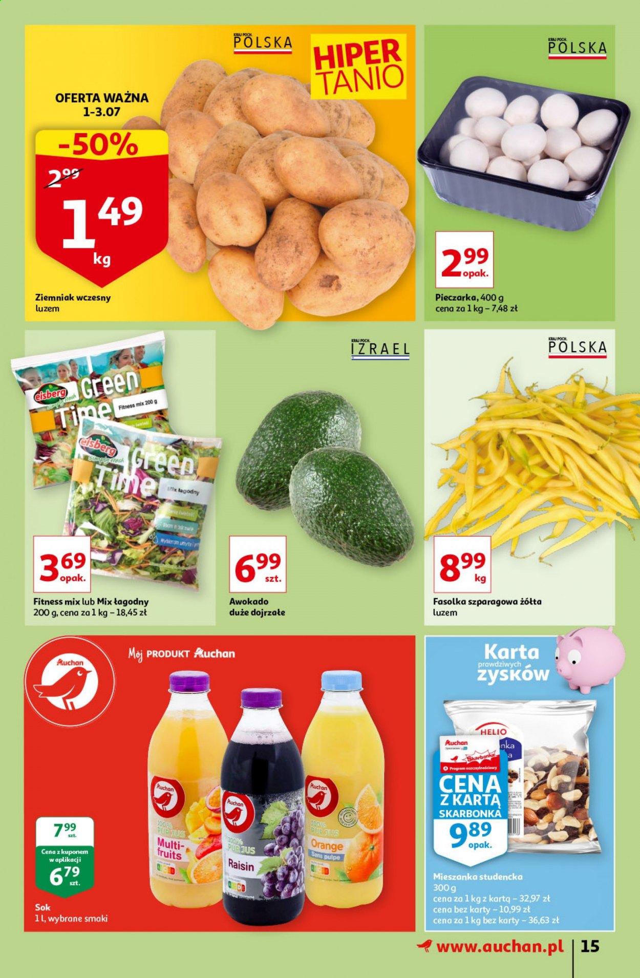 Gazetka Auchan - 1.07.2021 - 7.07.2021. Strona 15