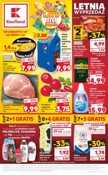 Gazetka Kaufland - 1.7.2021 - 7.7.2021.