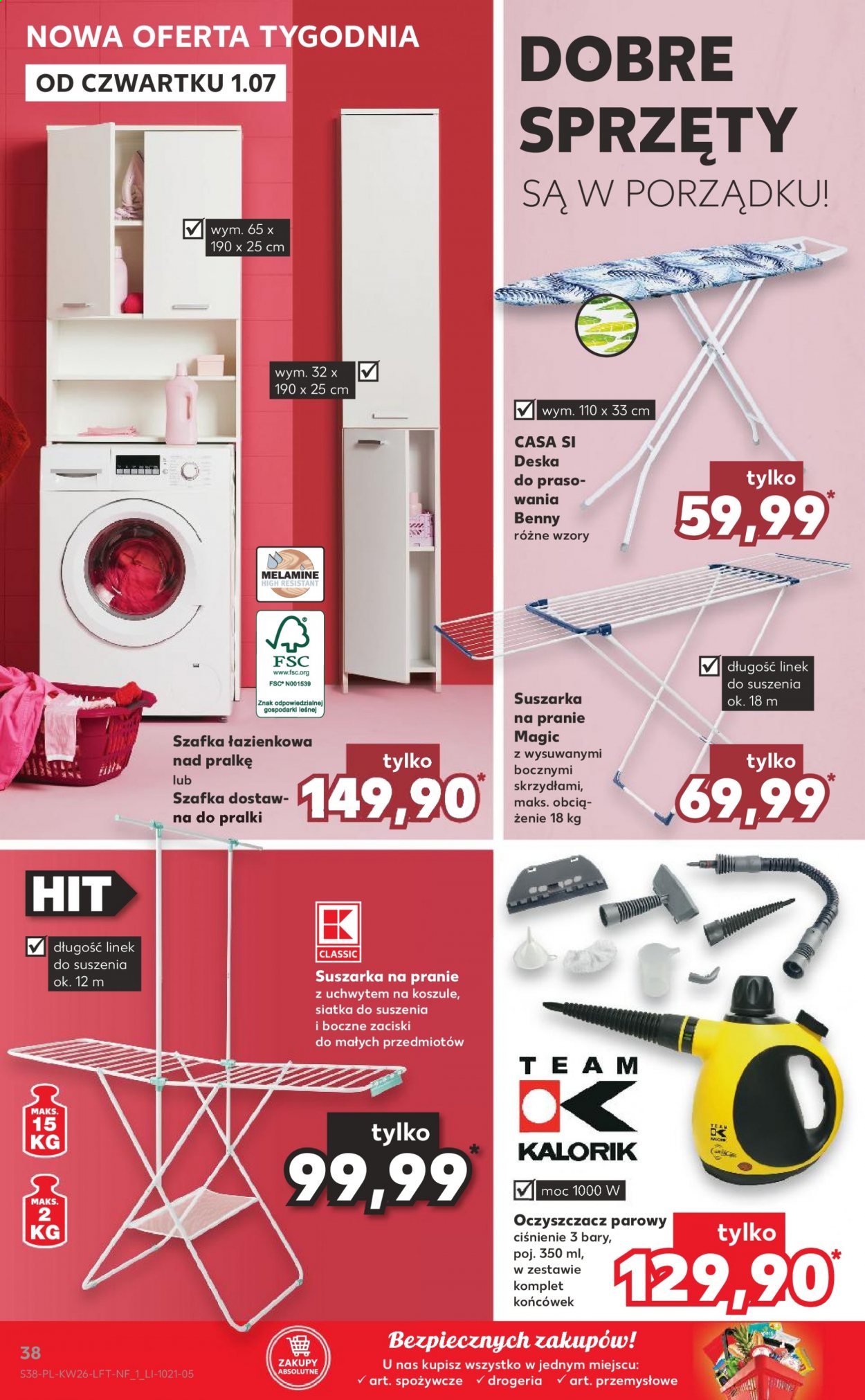 Gazetka Kaufland - 1.07.2021 - 7.07.2021. Strona 38