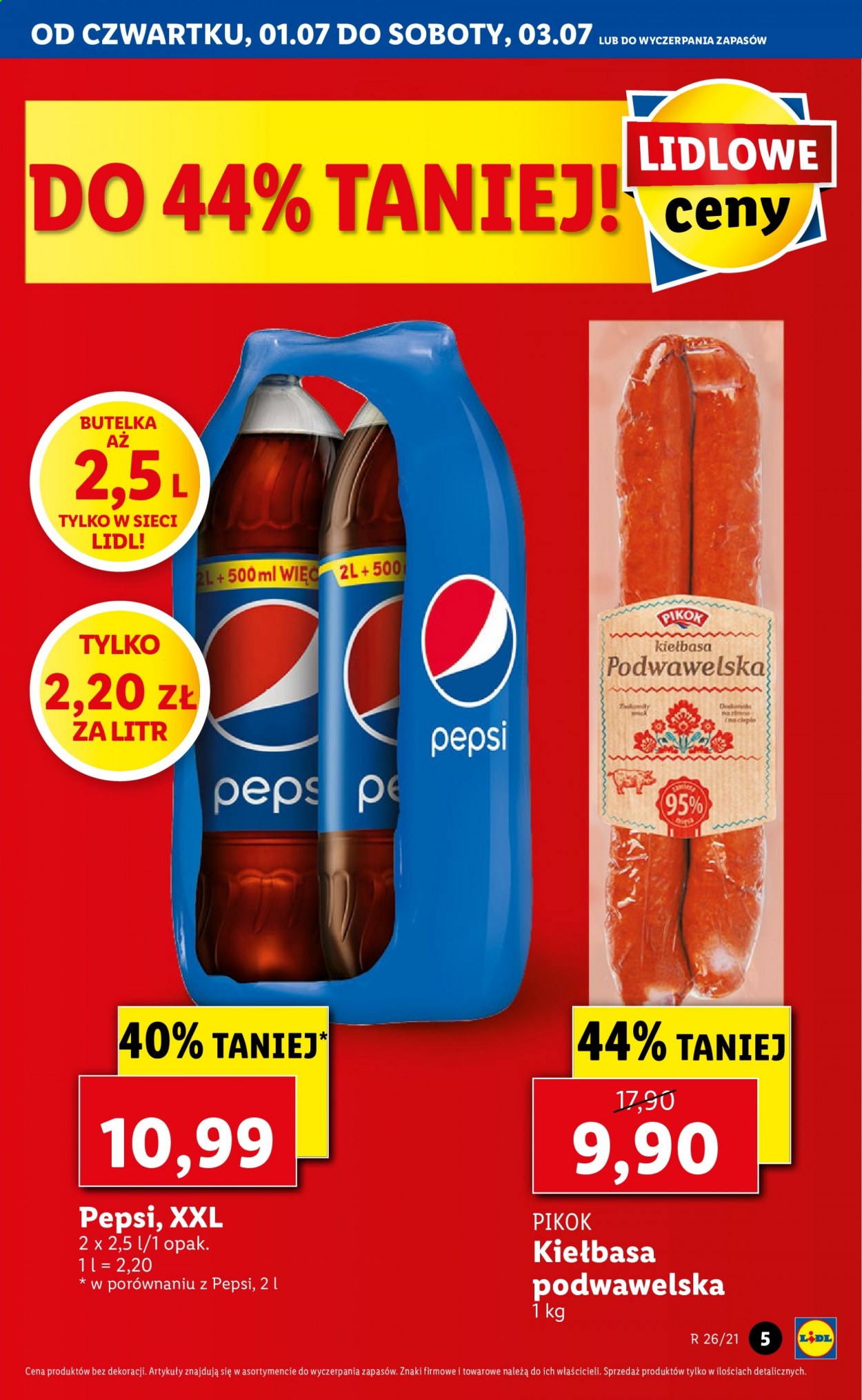 Gazetka Lidl - 1.07.2021 - 3.07.2021. Strona 5