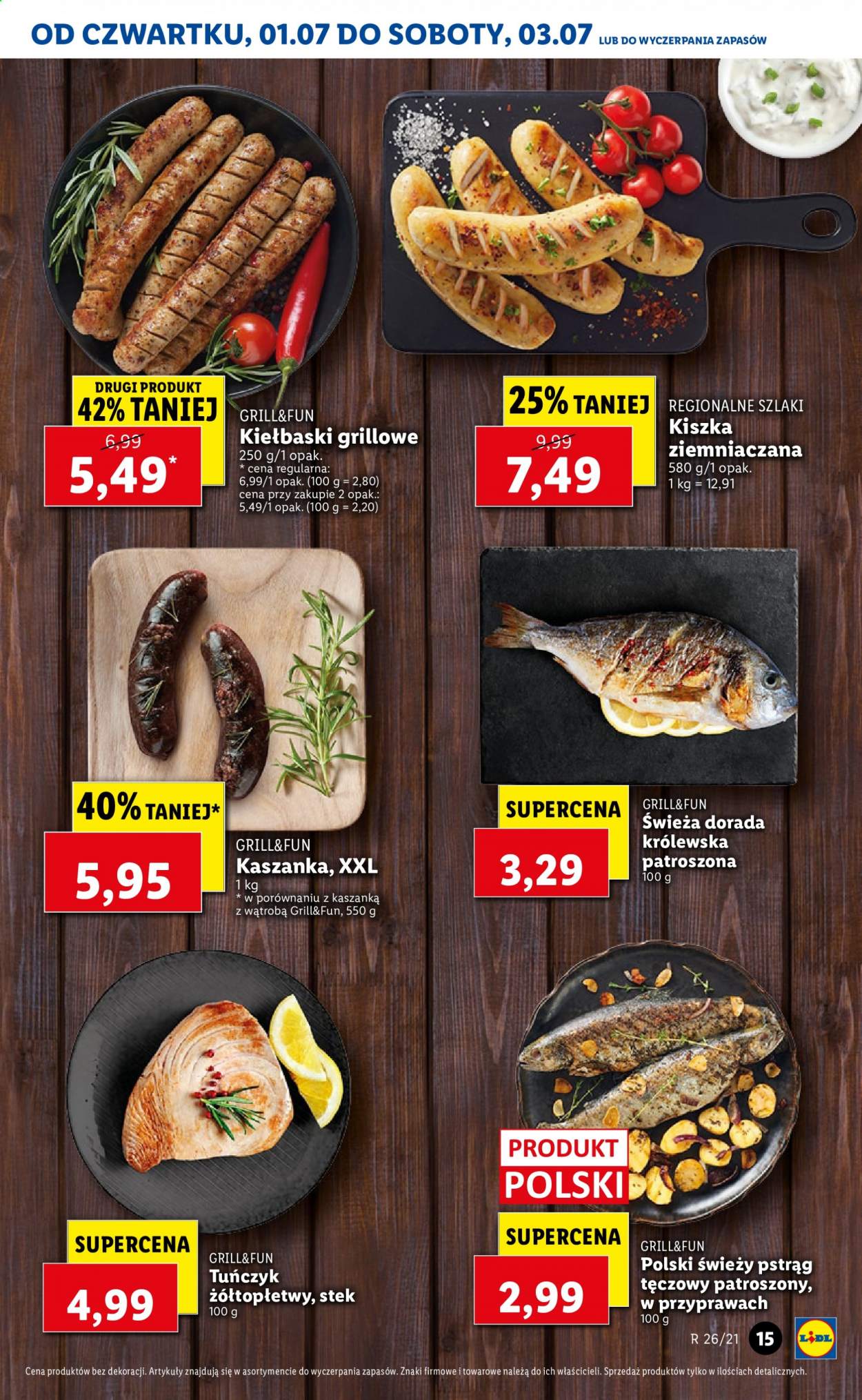 Gazetka Lidl - 1.07.2021 - 3.07.2021. Strona 15