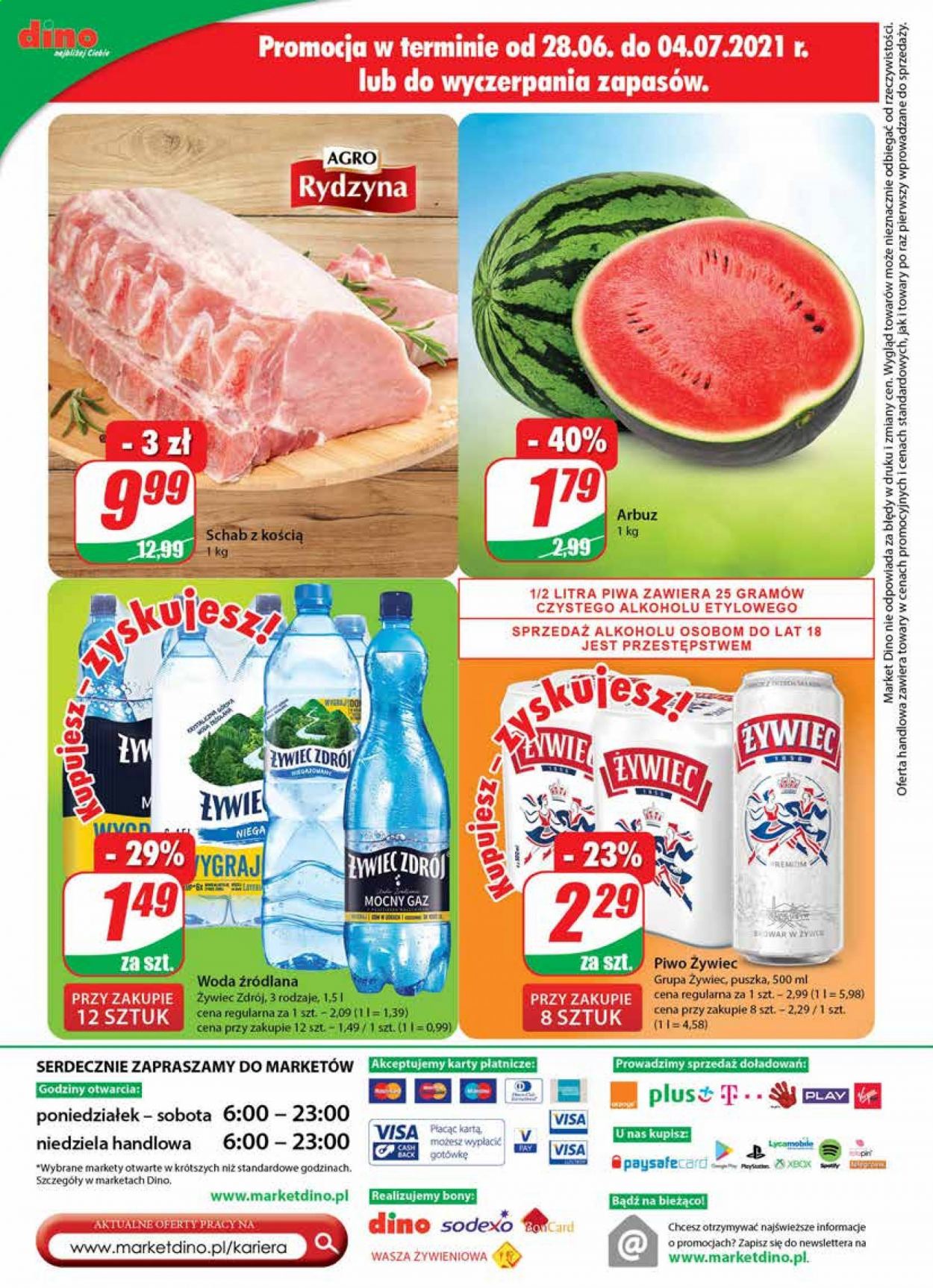 Gazetka Dino - 30.06.2021 - 6.07.2021. Strona 20