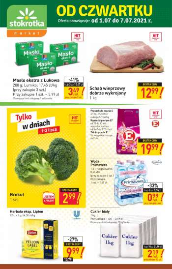 Gazetka Stokrotka Market - 1.7.2021 - 7.7.2021.