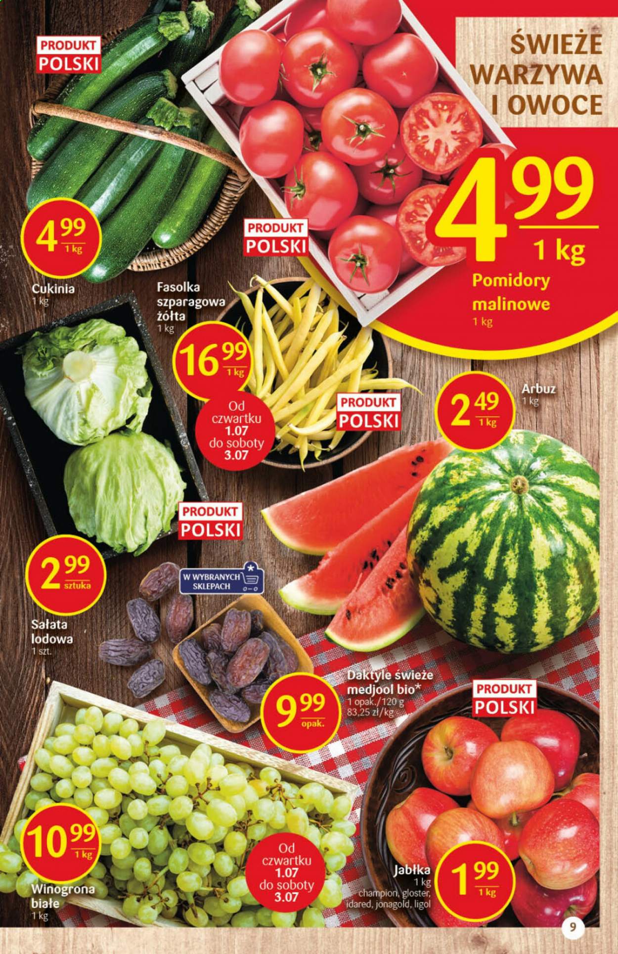 Gazetka Delikatesy Centrum - 1.07.2021 - 7.07.2021. Strona 9