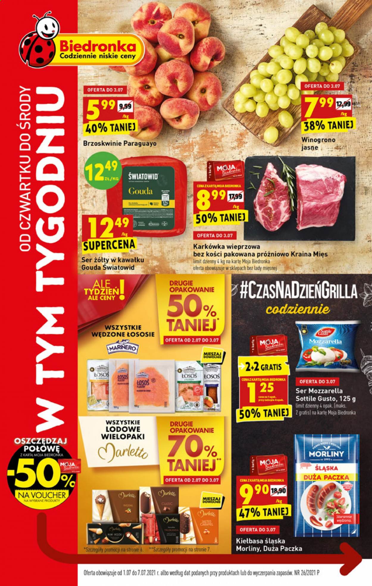 Gazetka Biedronka - 1.07.2021 - 7.07.2021. Strona 1