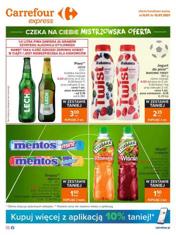 Gazetka Carrefour Express - 6.7.2021 - 12.7.2021.