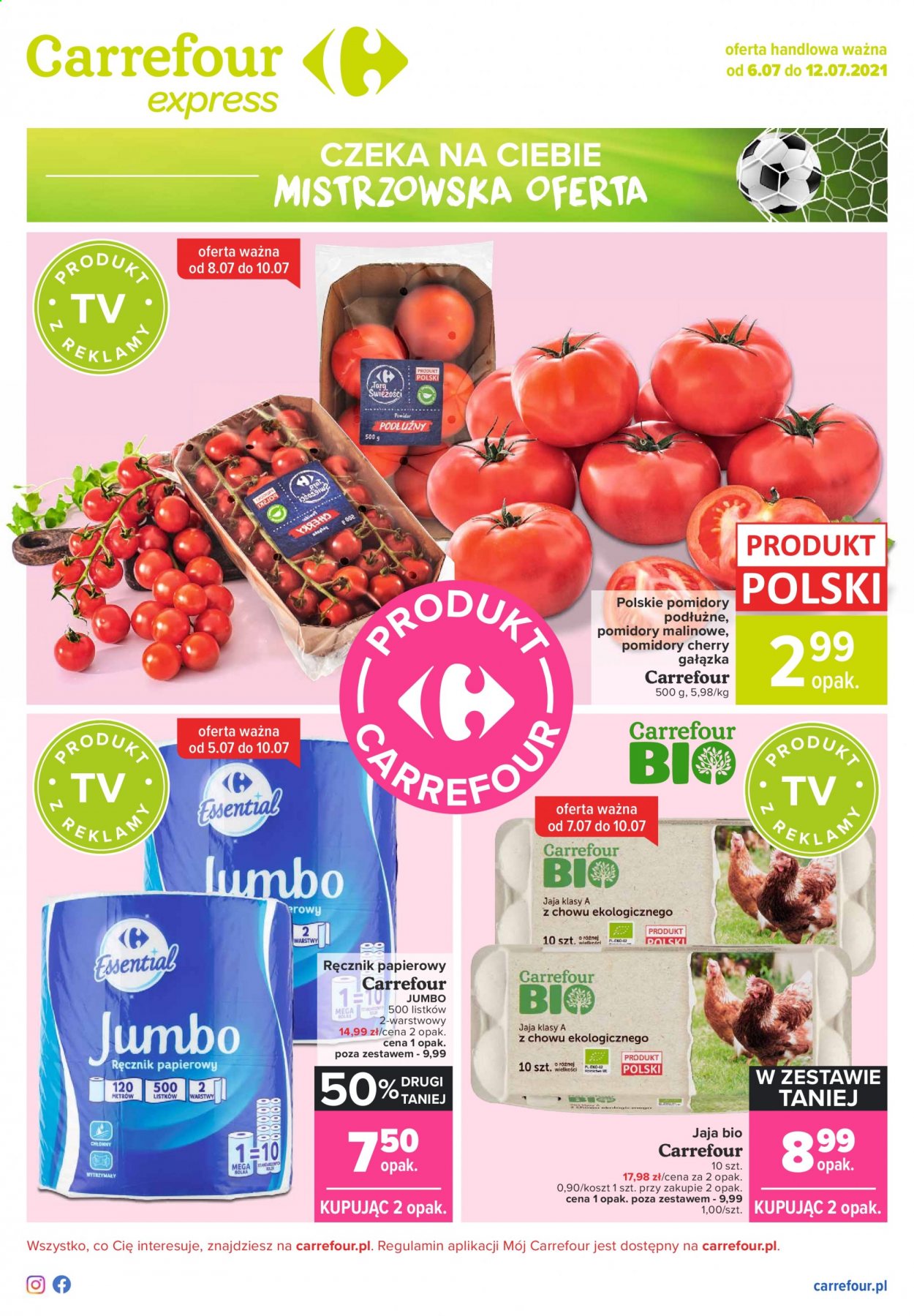 Gazetka Carrefour Express - 6.07.2021 - 12.07.2021. Strona 1