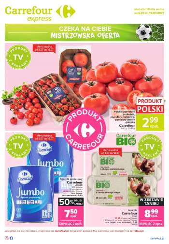 Gazetka Carrefour Express - 6.7.2021 - 12.7.2021.