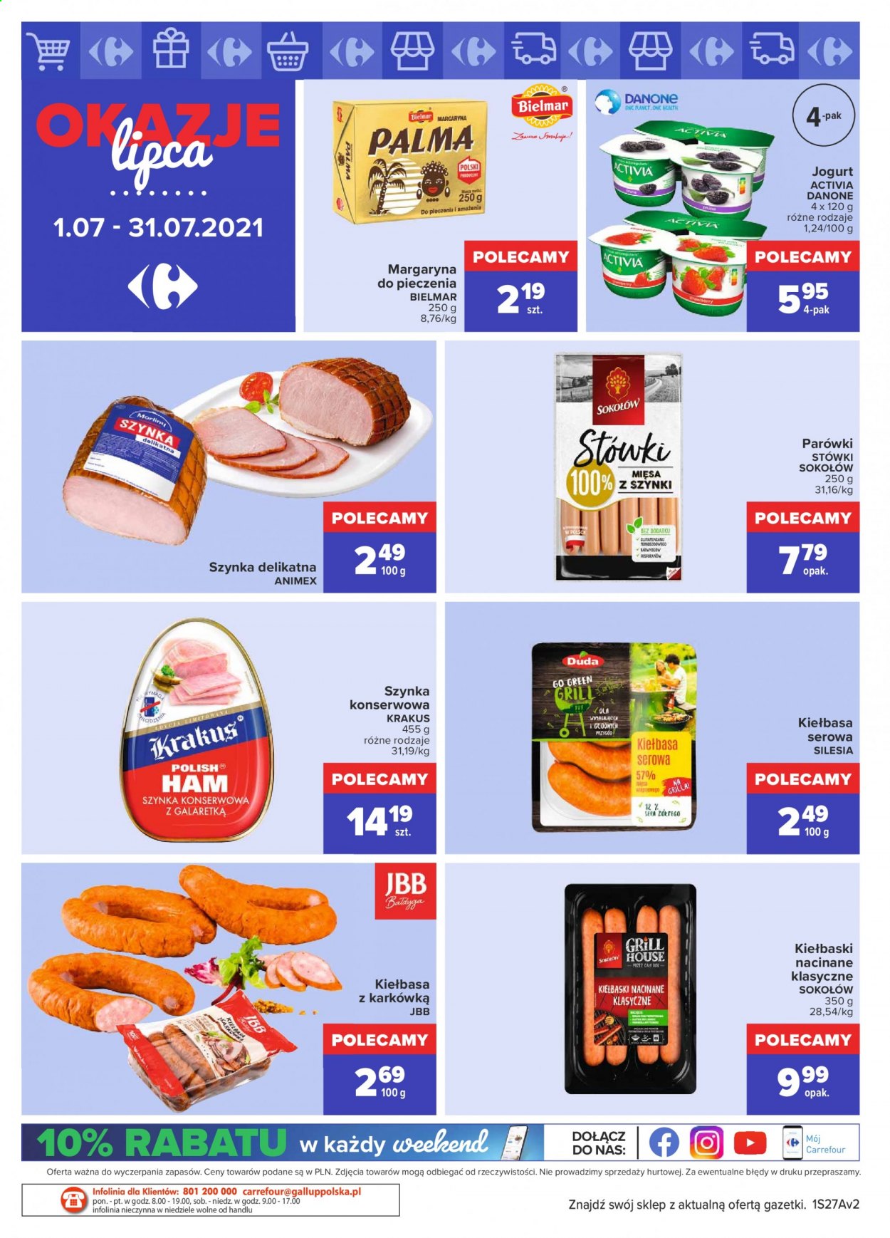 Gazetka Carrefour Market - 1.07.2021 - 31.07.2021. Strona 4