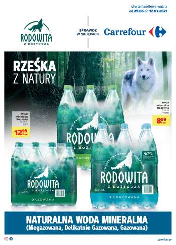 Gazetka Carrefour - 29.6.2021 - 12.7.2021.