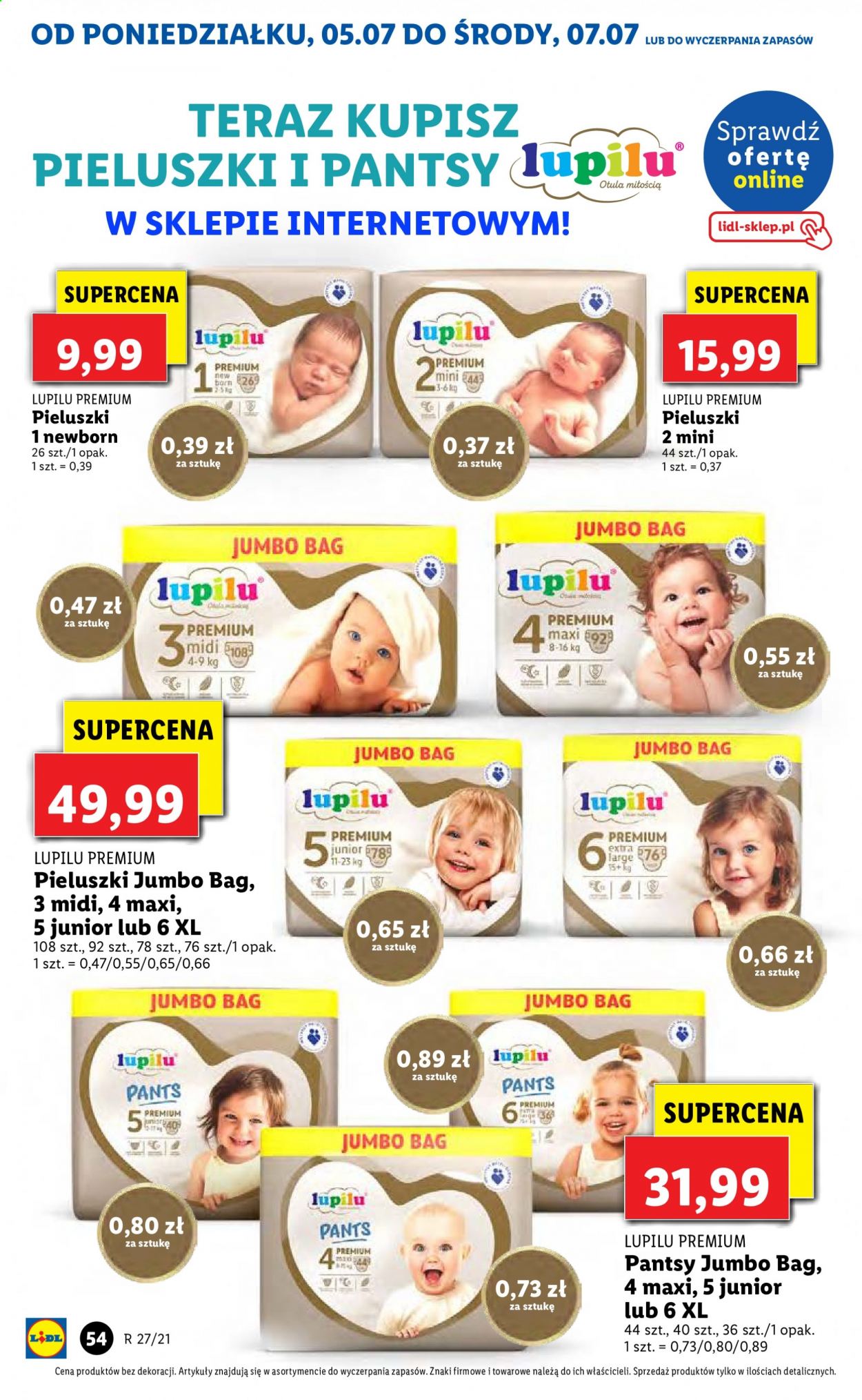 Gazetka Lidl - 5.07.2021 - 7.07.2021. Strona 54