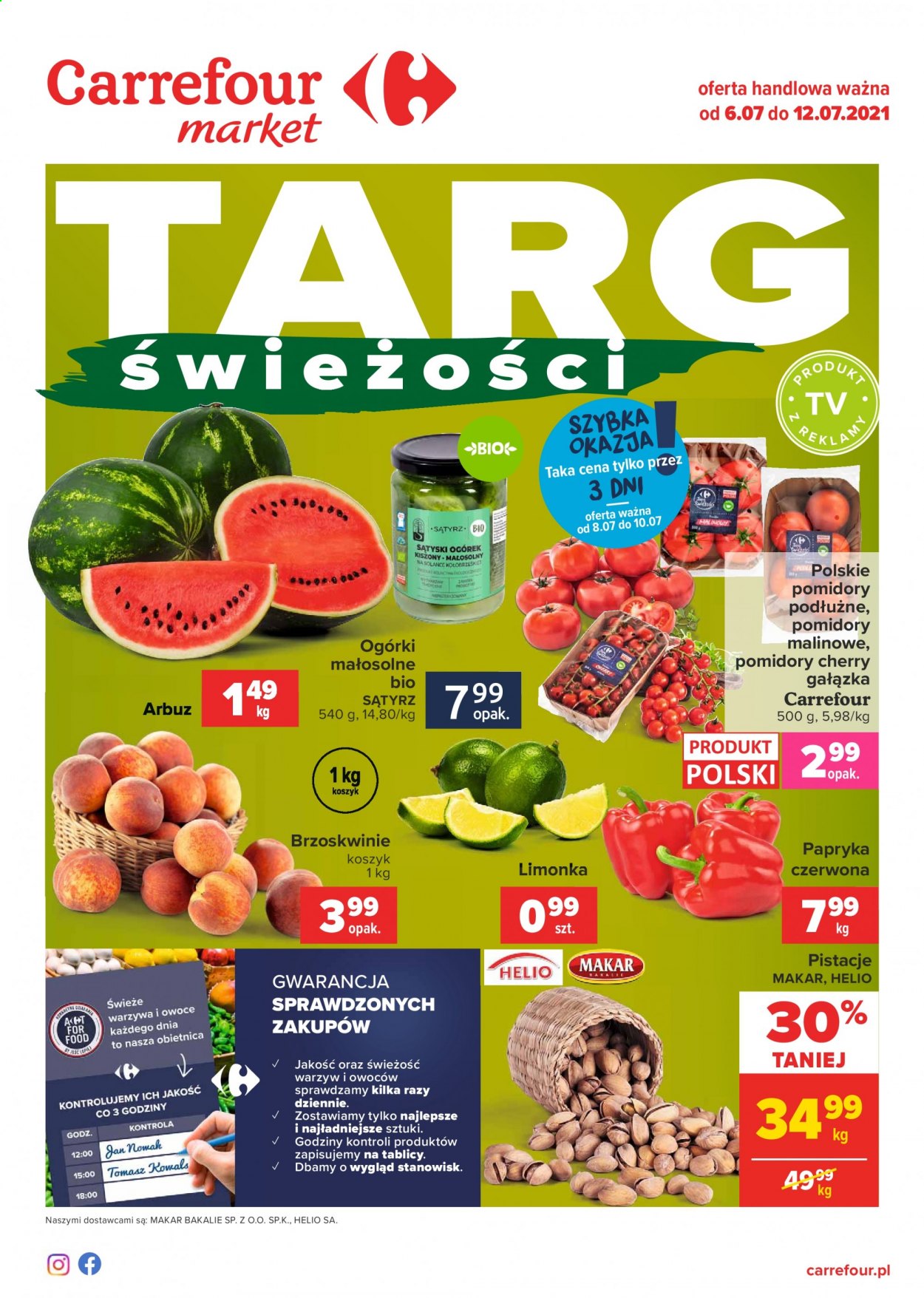 Gazetka Carrefour Market - 6.07.2021 - 12.07.2021. Strona 1