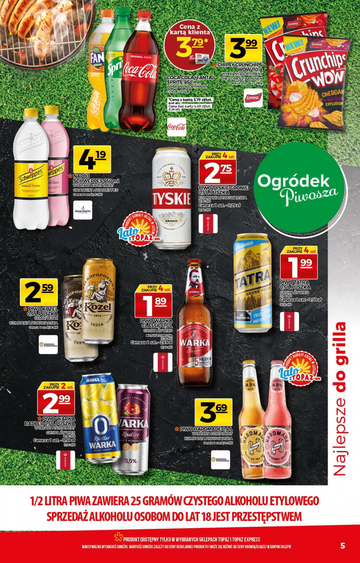 Gazetka Topaz - 8.07.2021 - 14.07.2021. Strona 5