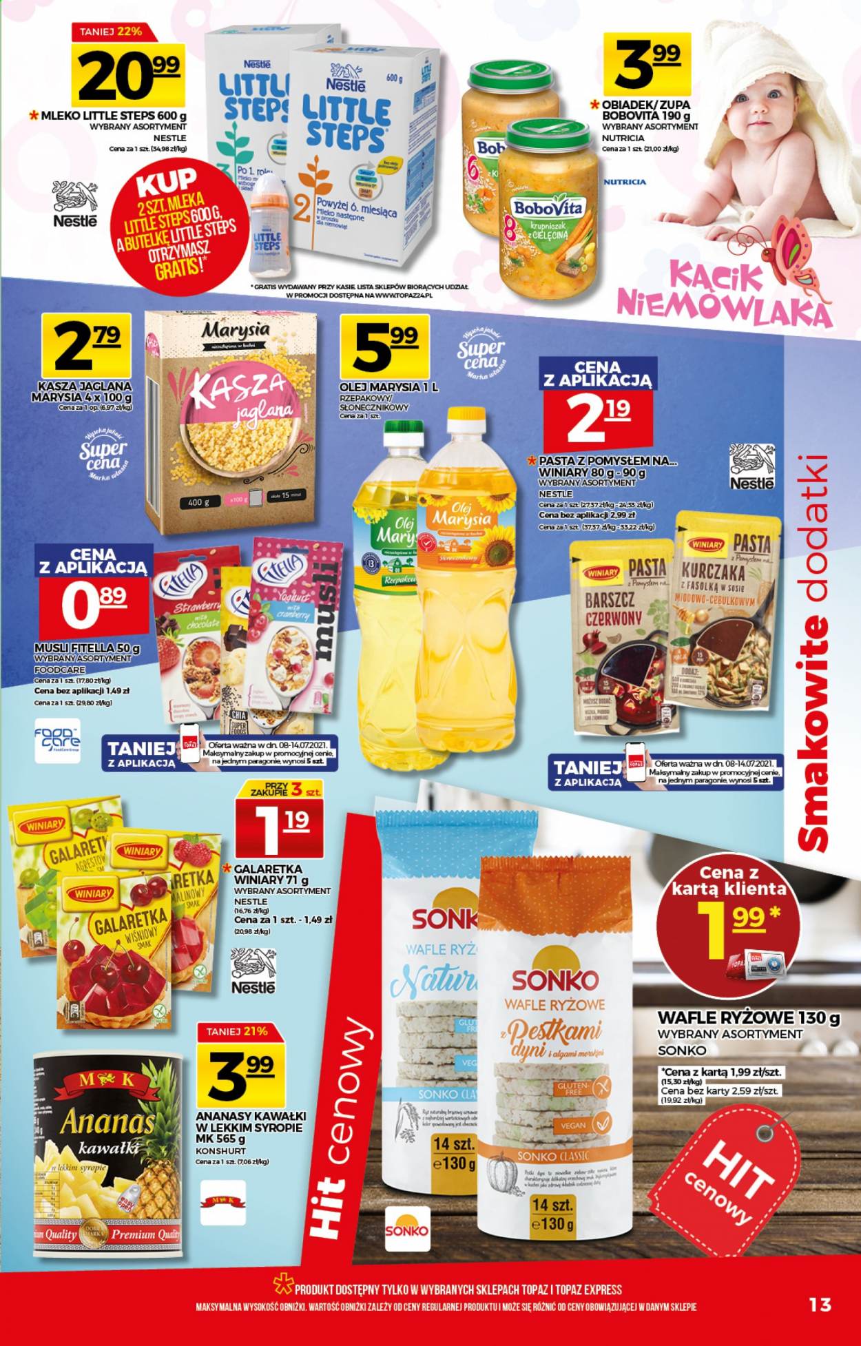 Gazetka Topaz - 8.07.2021 - 14.07.2021. Strona 13
