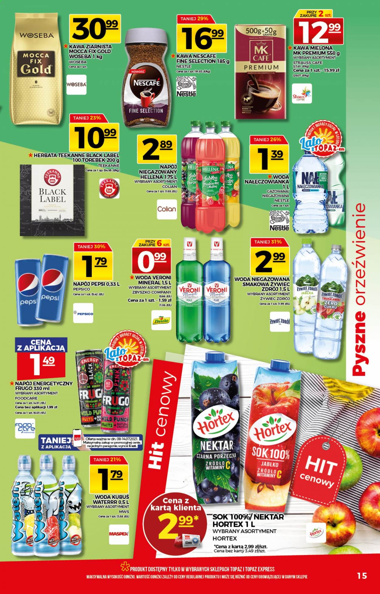 Gazetka Topaz - 8.07.2021 - 14.07.2021. Strona 15