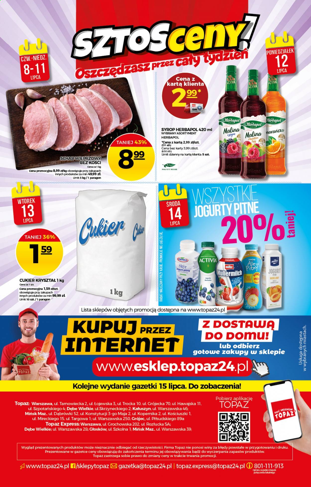 Gazetka Topaz - 8.07.2021 - 14.07.2021. Strona 20