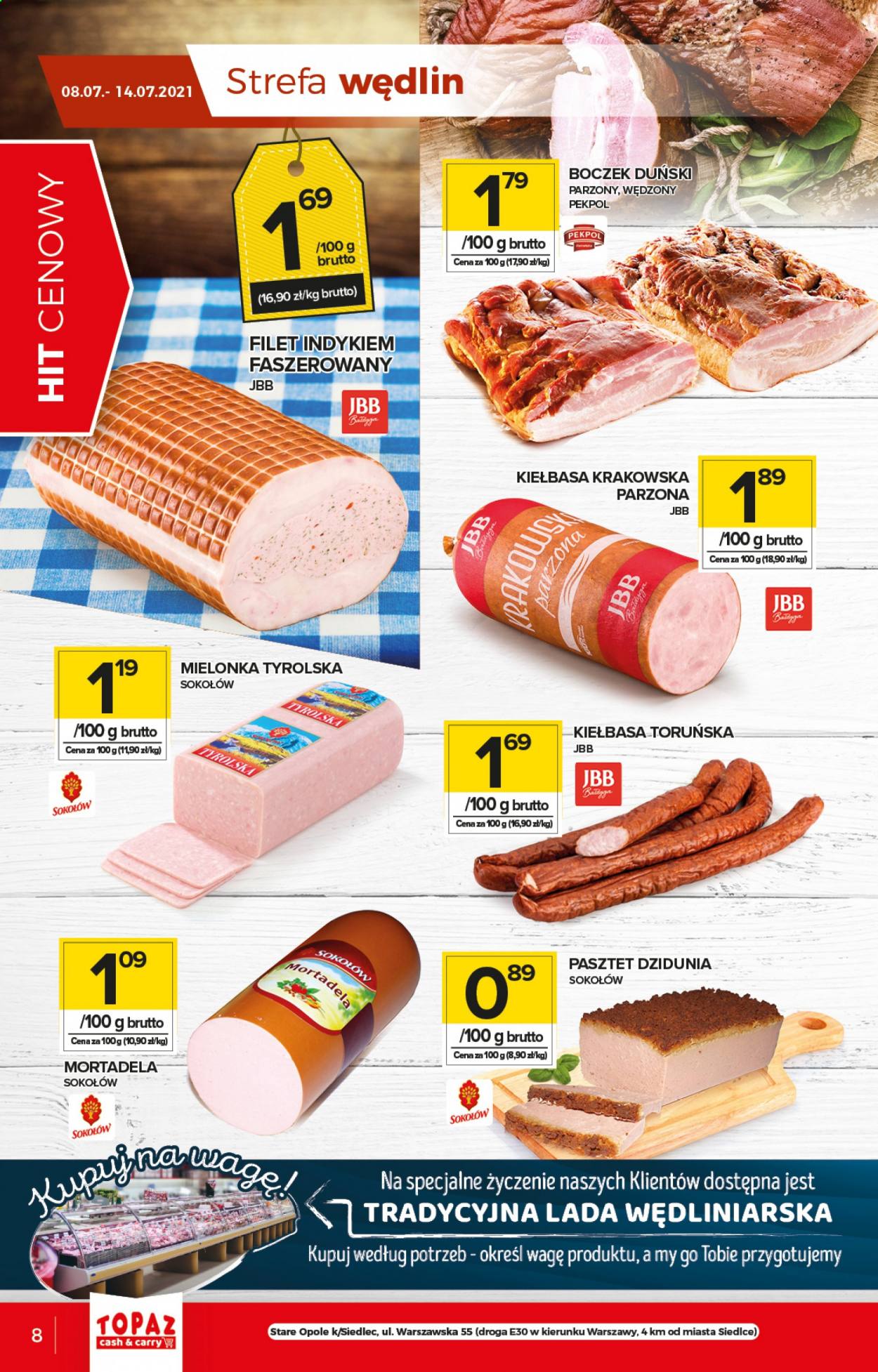 Leták Topaz Cash&Carry - 8.7.2021 - 14.7.2021. Strana 8