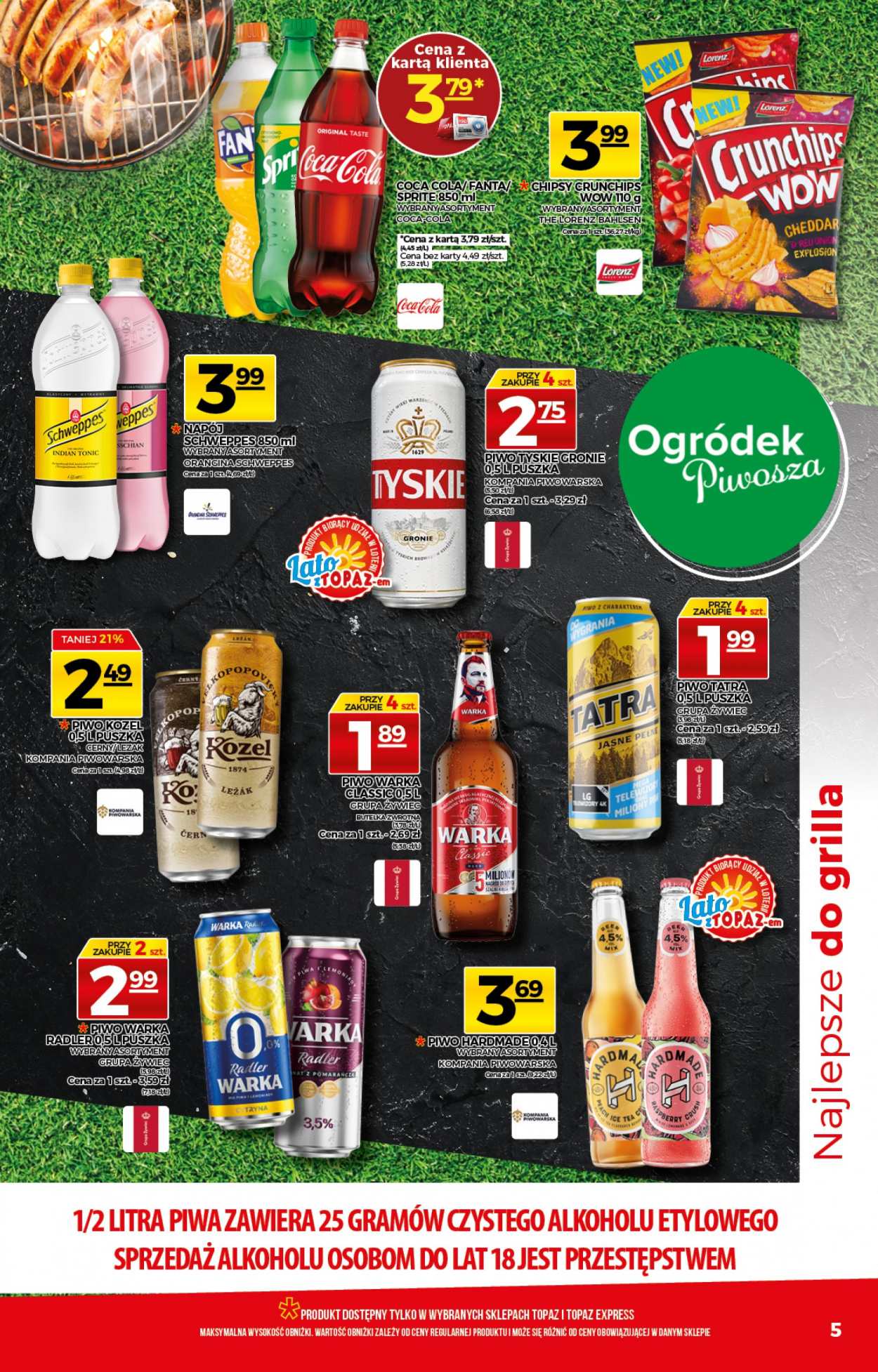 Gazetka Topaz - 8.07.2021 - 14.07.2021. Strona 5