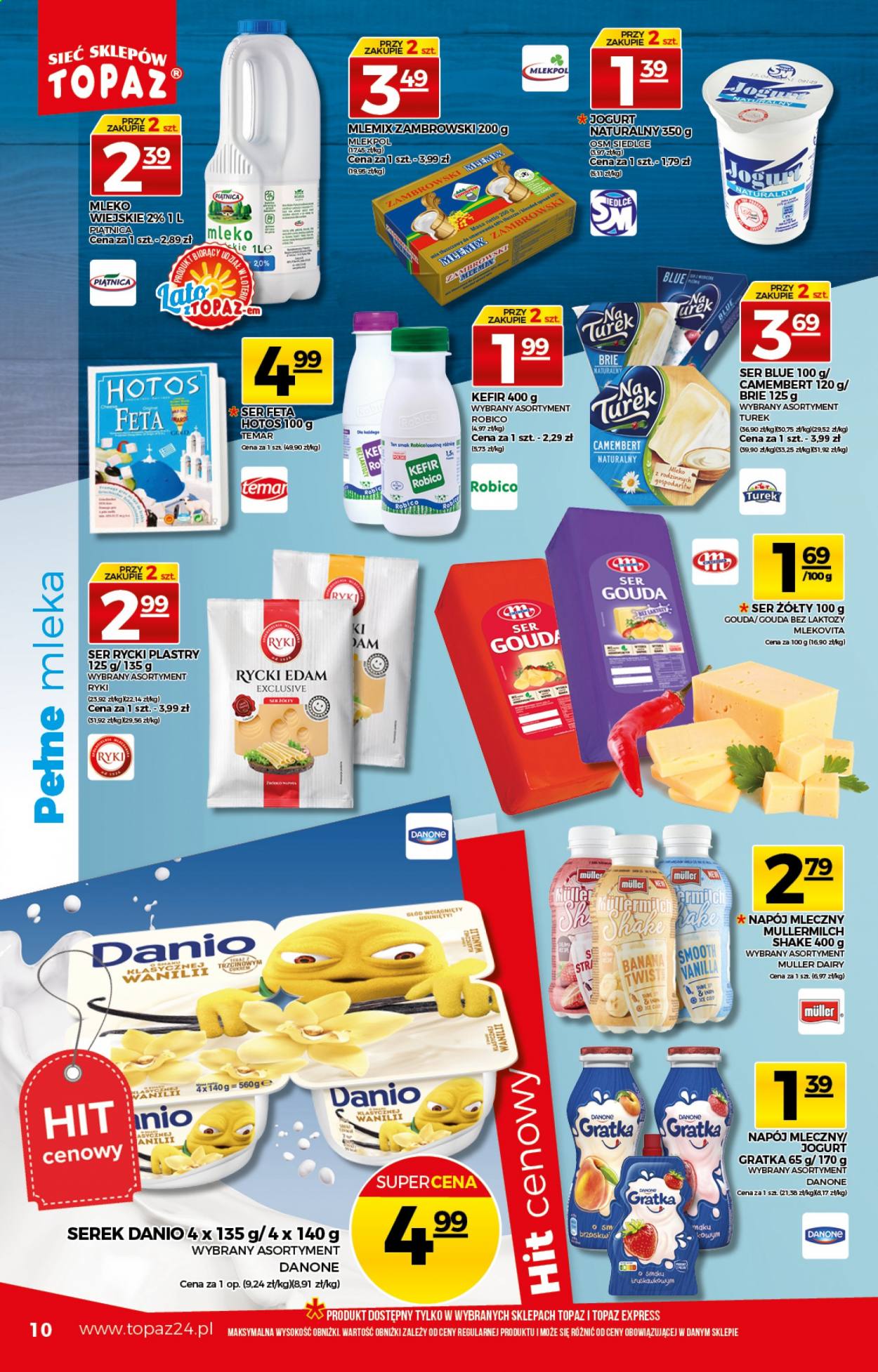 Gazetka Topaz - 8.07.2021 - 14.07.2021. Strona 10