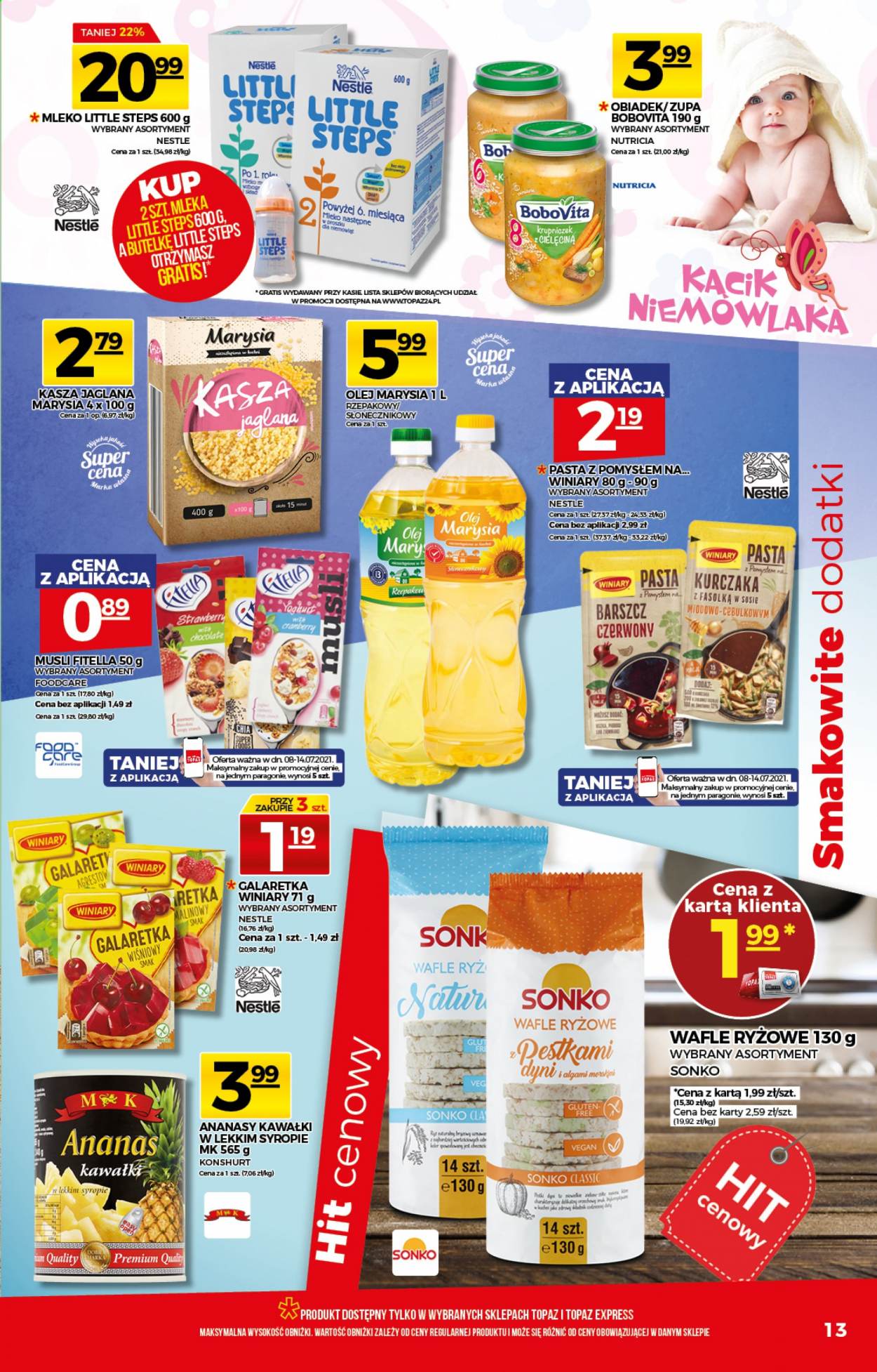 Gazetka Topaz - 8.07.2021 - 14.07.2021. Strona 13