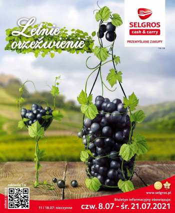 Gazetka Selgros - 8.7.2021 - 21.7.2021.