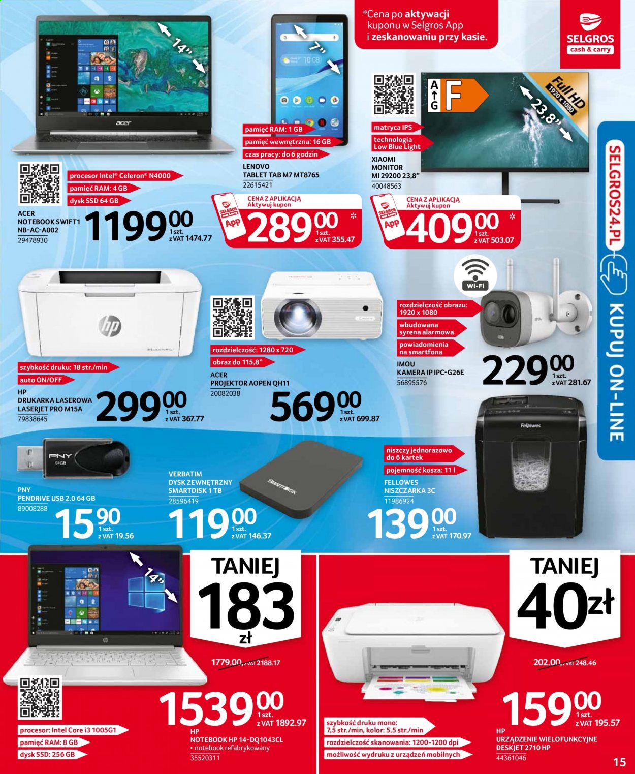 Gazetka Selgros - 8.07.2021 - 21.07.2021. Strona 15