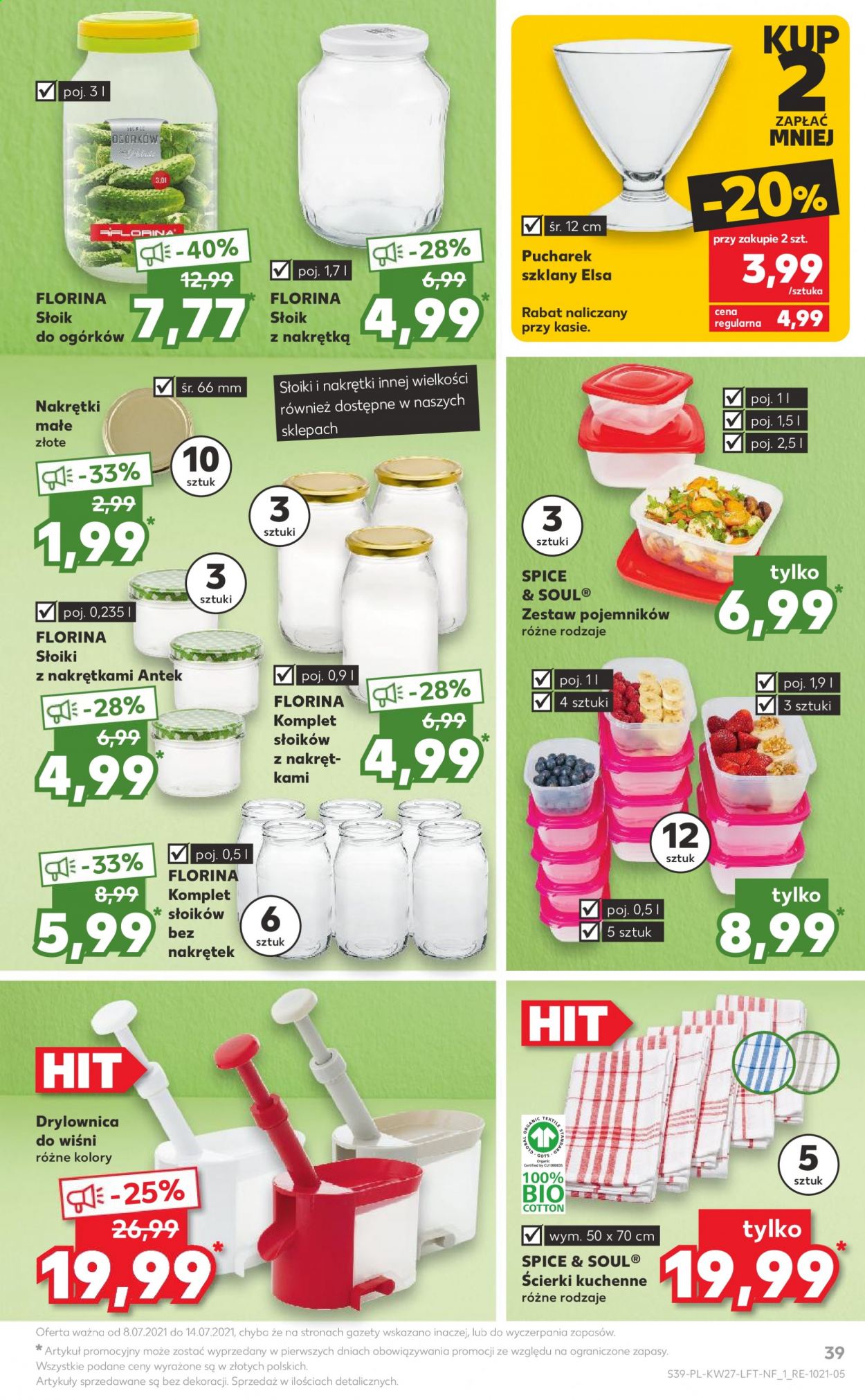 Gazetka Kaufland - 8.07.2021 - 14.07.2021. Strona 39