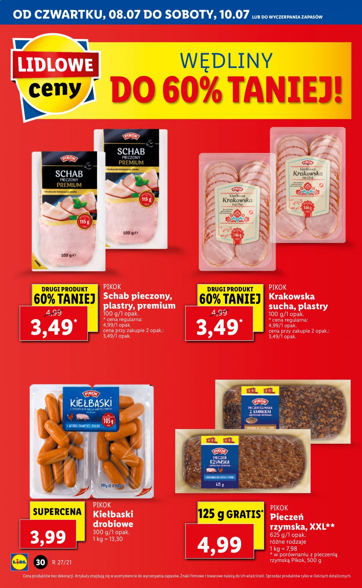 Gazetka Lidl - 8.07.2021 - 10.07.2021. Strona 30