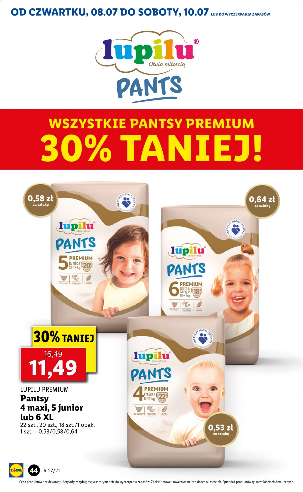 Gazetka Lidl - 8.07.2021 - 10.07.2021. Strona 44
