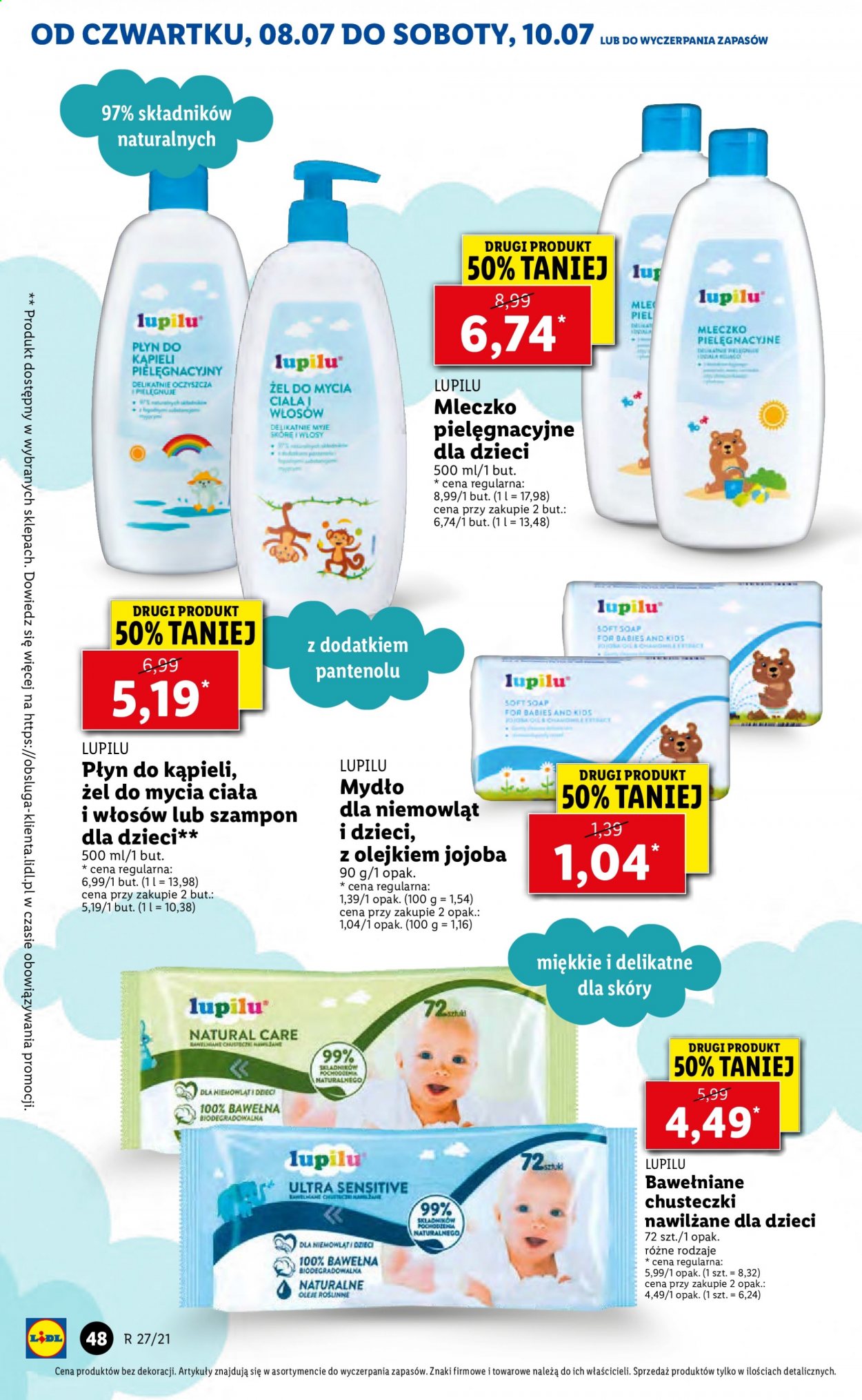 Gazetka Lidl - 8.07.2021 - 10.07.2021. Strona 48