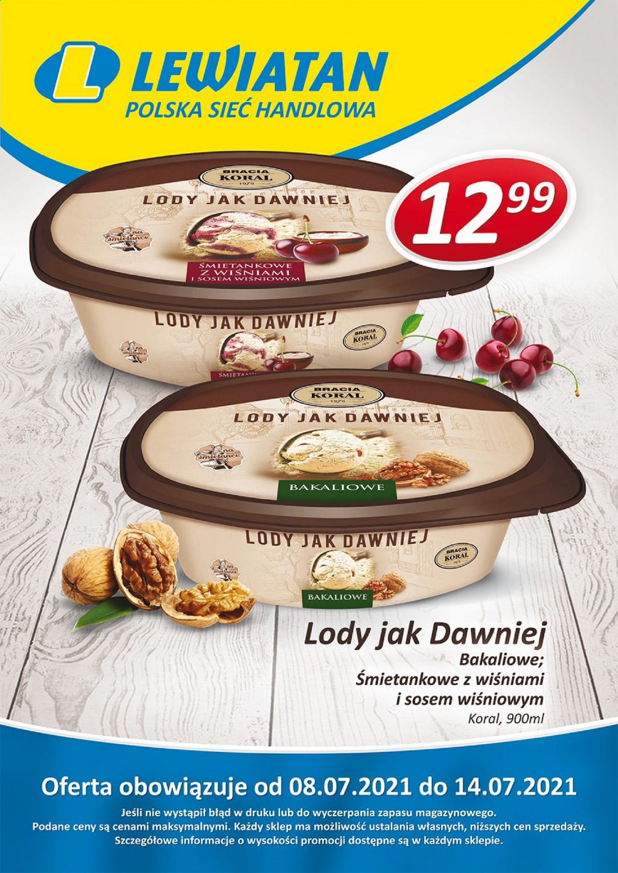 Gazetka Lewiatan - 8.07.2021 - 14.07.2021. Strona 1