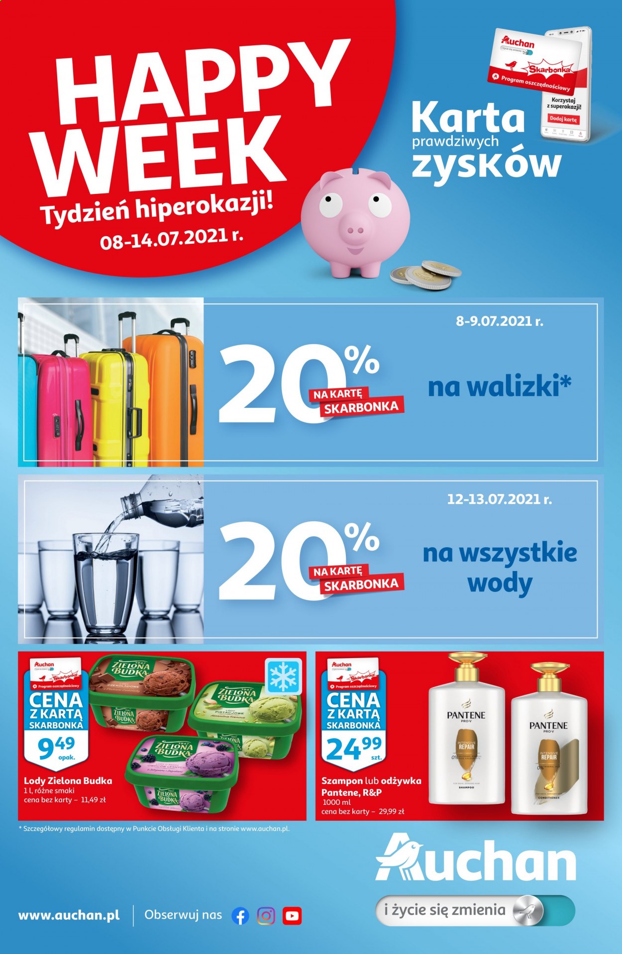 Gazetka Auchan - 8.07.2021 - 14.07.2021. Strona 1