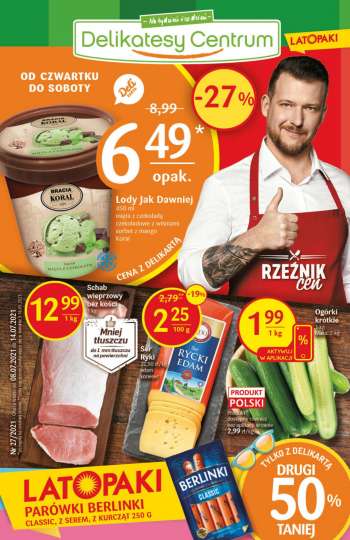 Gazetka Delikatesy Centrum - 8.7.2021 - 14.7.2021.