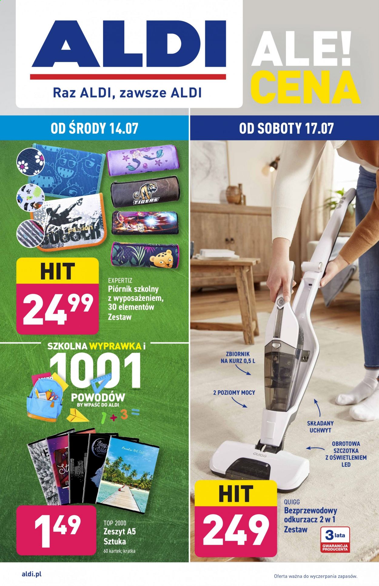 Gazetka ALDI - 14.07.2021 - 17.07.2021. Strona 1