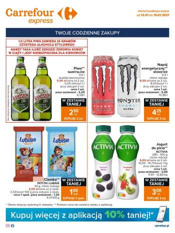 Gazetka Carrefour Express - 13.7.2021 - 19.7.2021.
