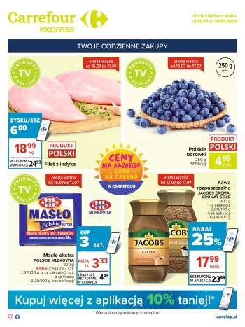 Gazetka Carrefour Express - 13.7.2021 - 19.7.2021.