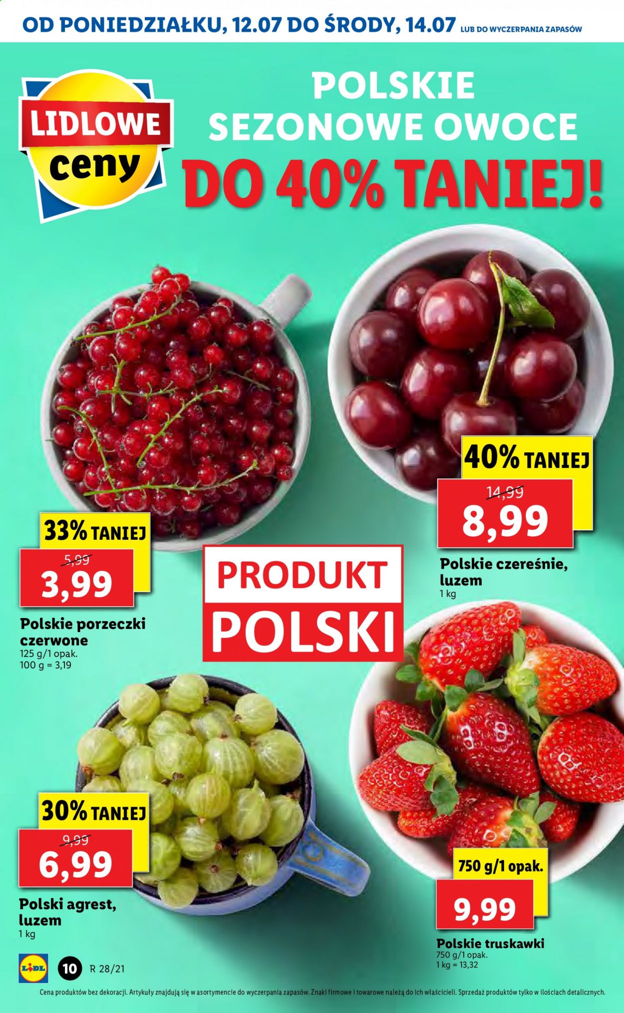 Gazetka Lidl - 12.07.2021 - 14.07.2021. Strona 10