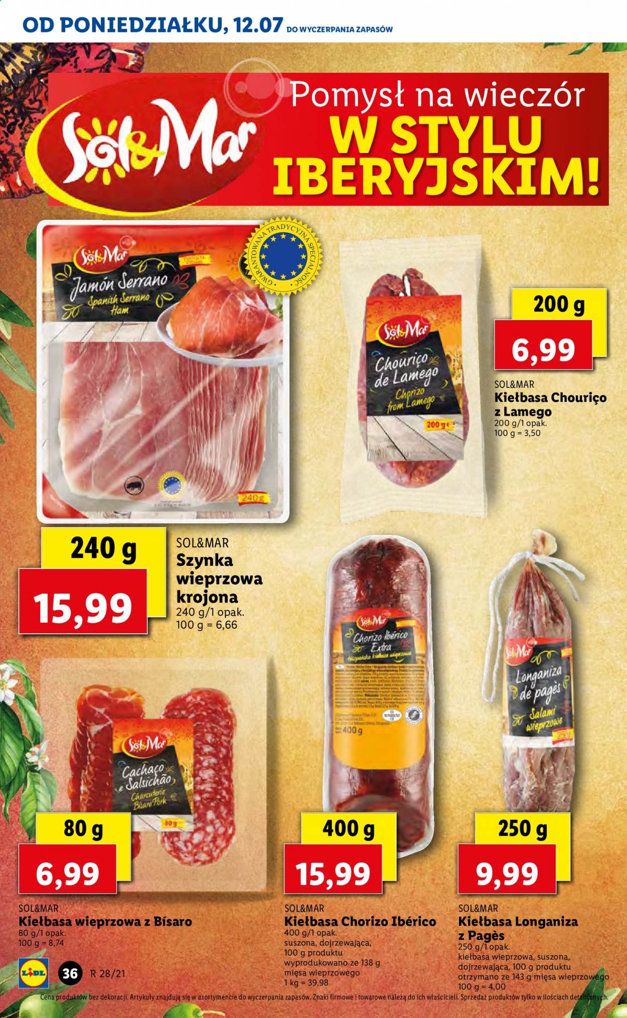 Gazetka Lidl - 12.07.2021 - 14.07.2021. Strona 36
