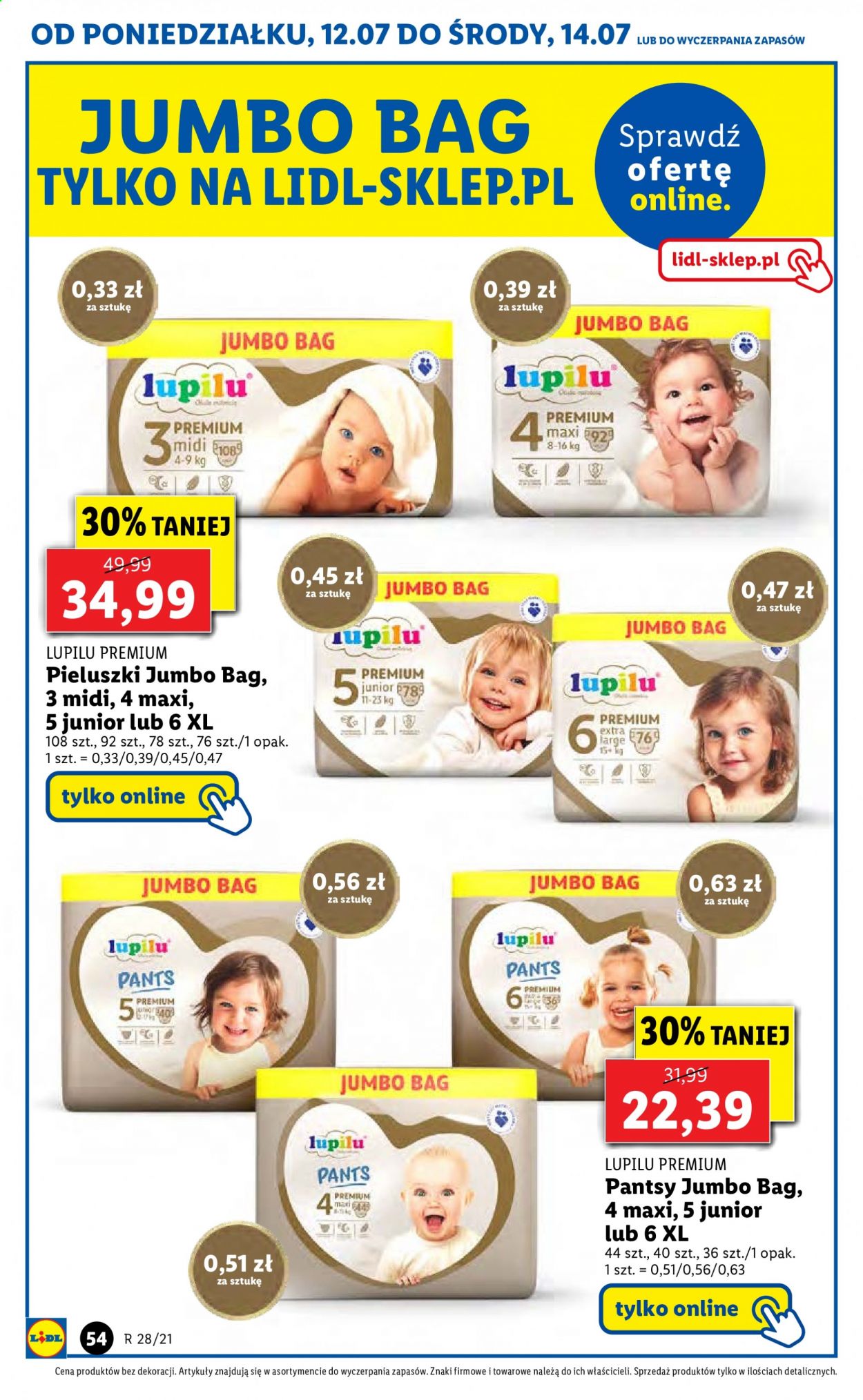 Gazetka Lidl - 12.07.2021 - 14.07.2021. Strona 54