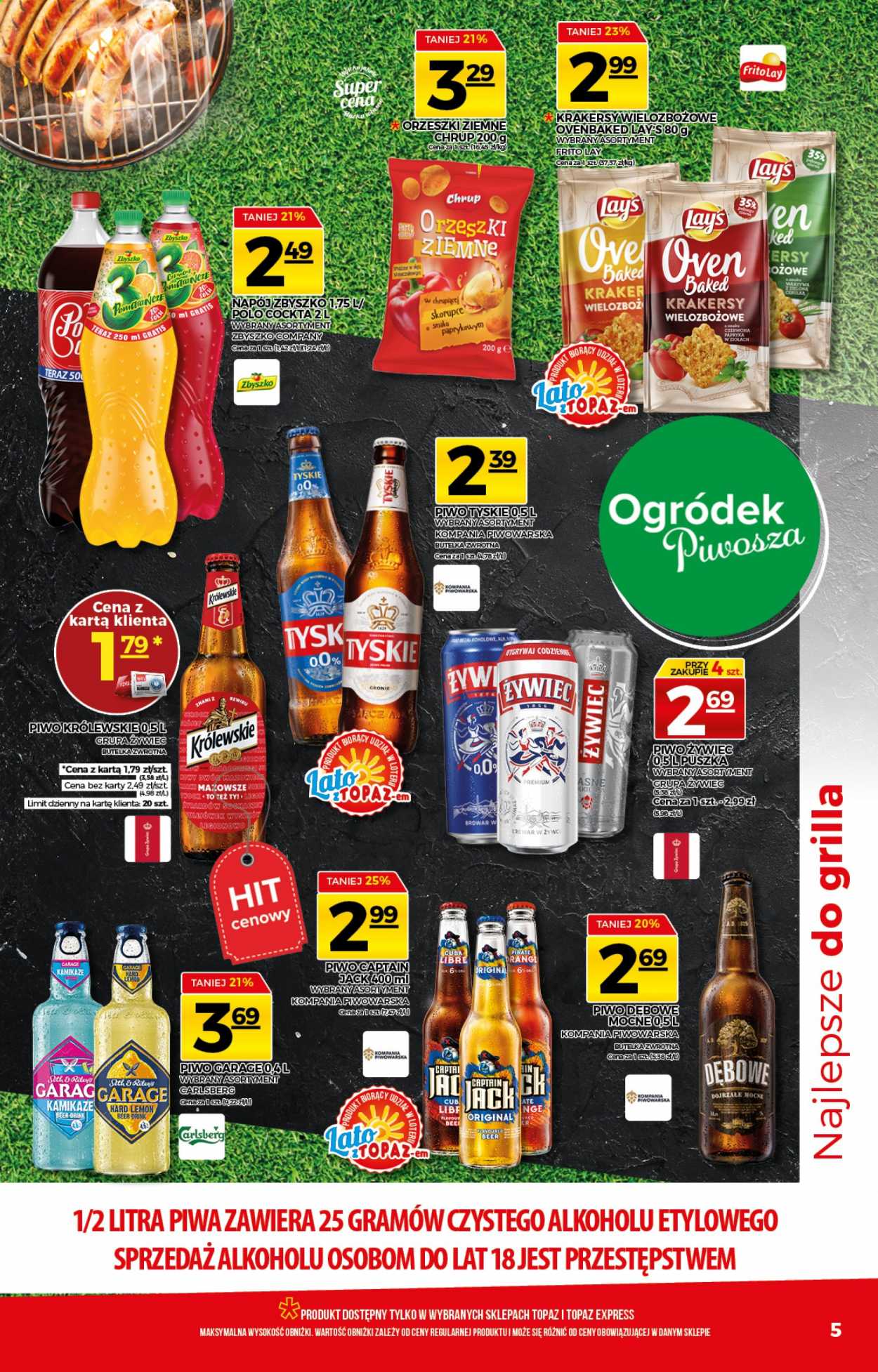 Gazetka Topaz - 15.07.2021 - 21.07.2021. Strona 5