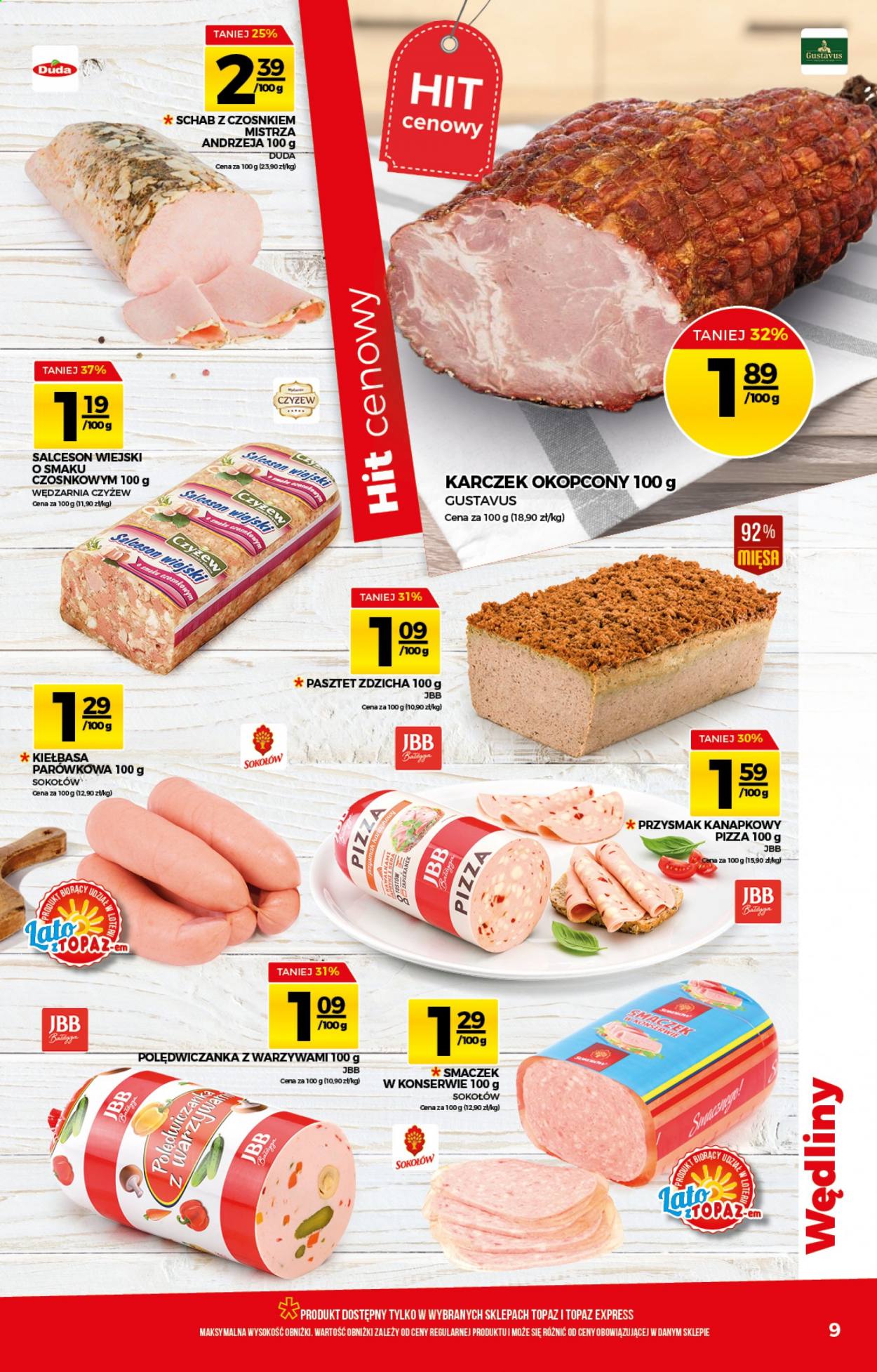 Gazetka Topaz - 15.07.2021 - 21.07.2021. Strona 9