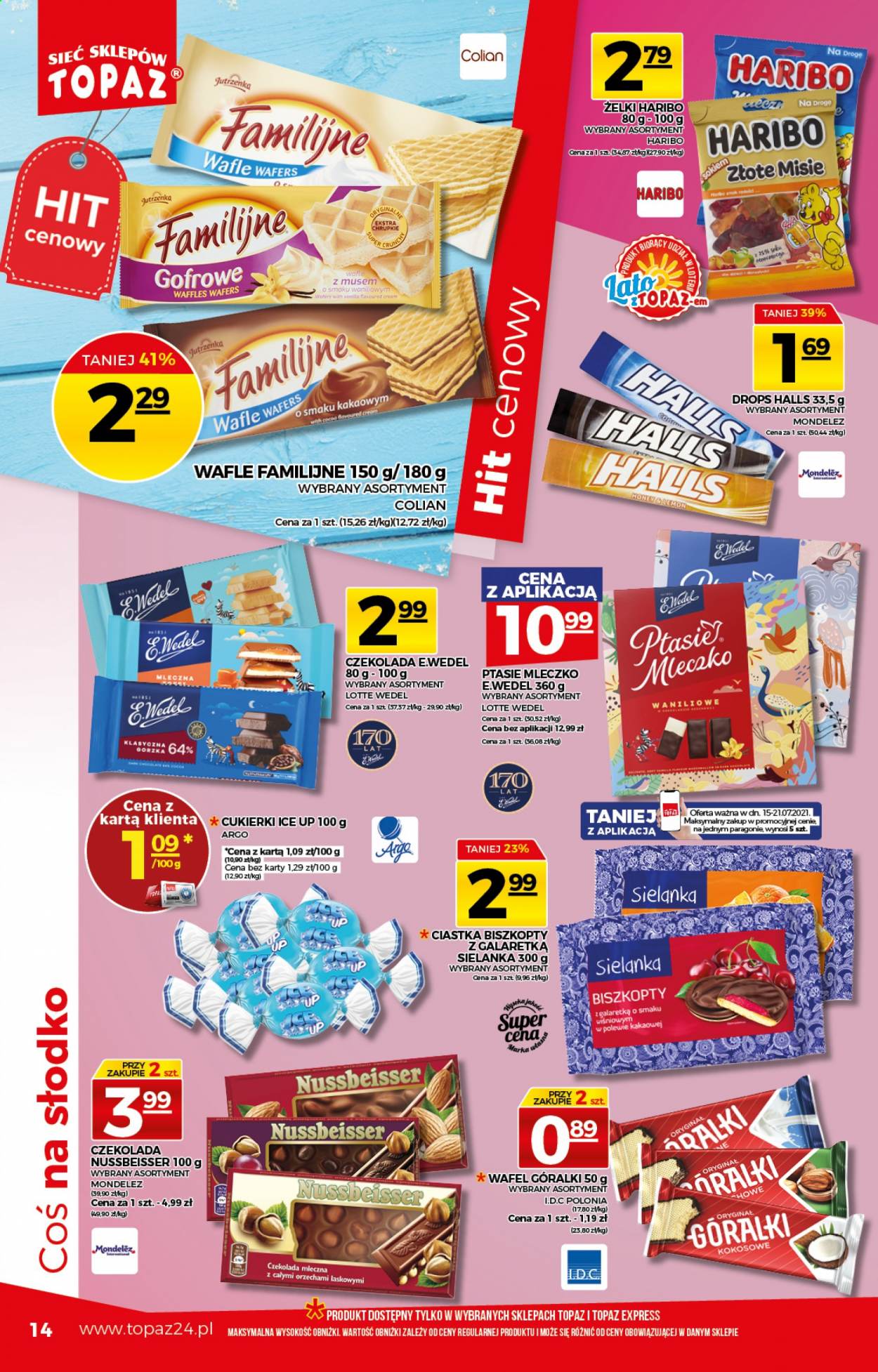 Gazetka Topaz - 15.07.2021 - 21.07.2021. Strona 14
