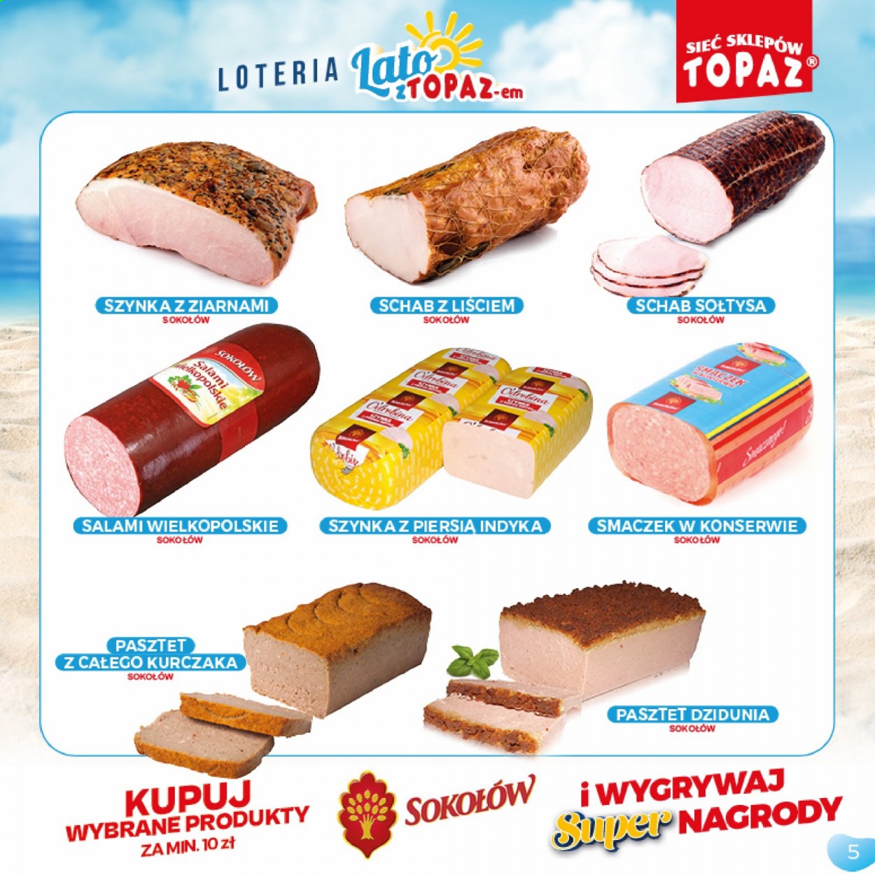 Gazetka Topaz - 5.07.2021 - 5.09.2021. Strona 5